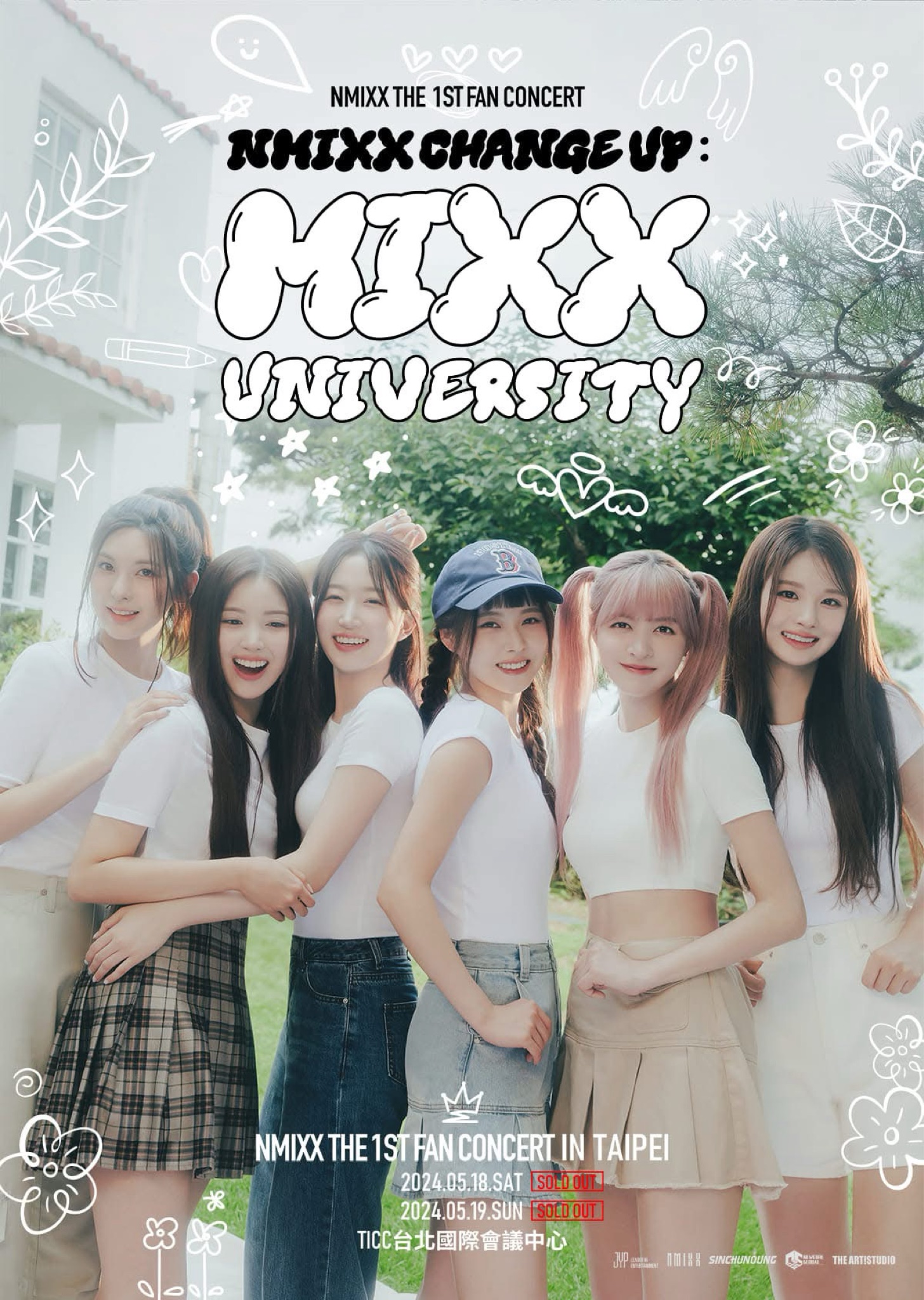 NMIXX THE 1ST FAN CONCERT NMIXX CHANGE UP:MIXX UNIVERSITY in TAIPEI