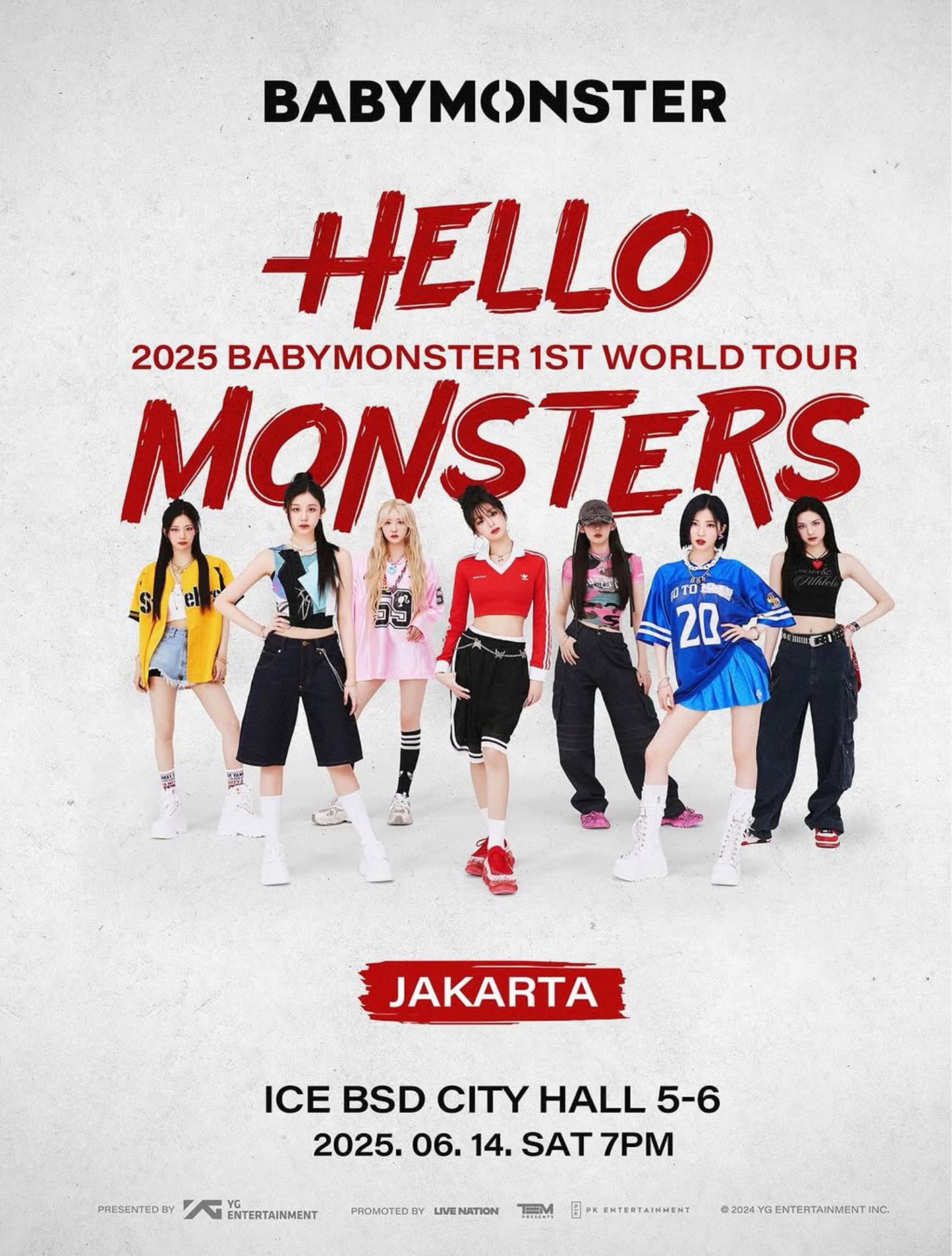 2025 BABYMONSTER 1ST WORLD TOUR <HELLO MONSTERS> IN JAKARTA