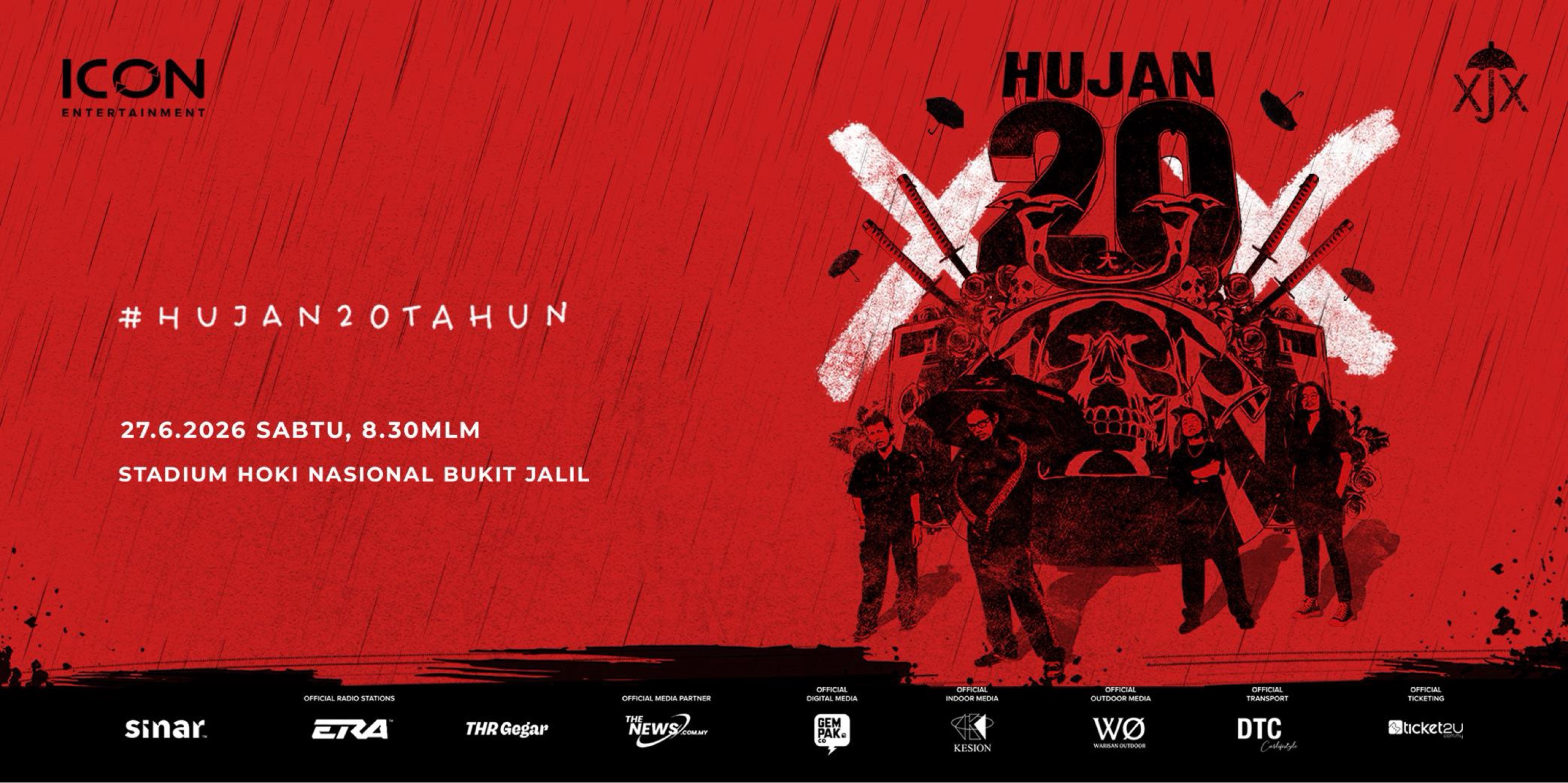 HUJAN XX : #HUJAN20TAHUN