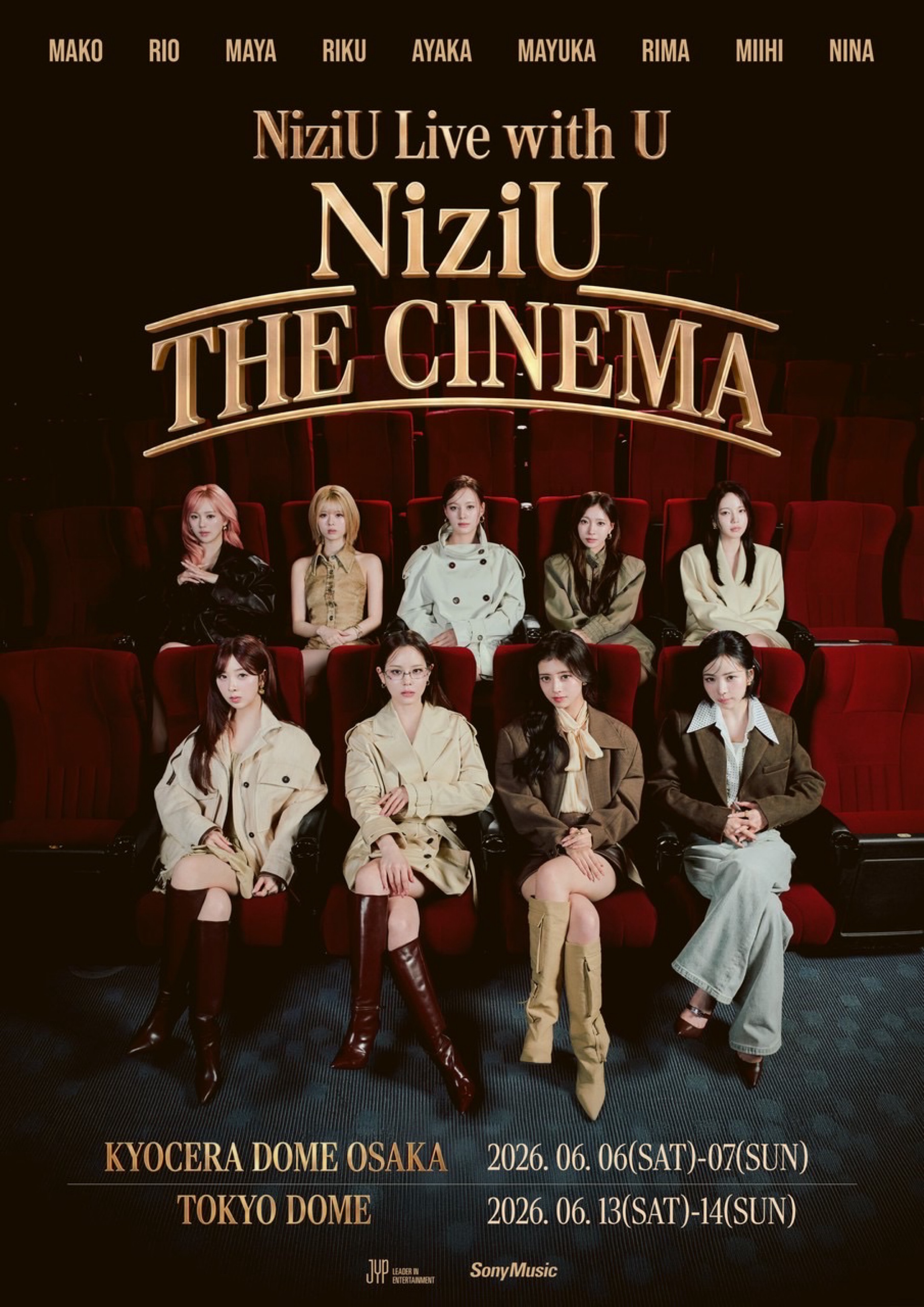 NiziU Live with U 2026 “NiziU : THE CINEMA”