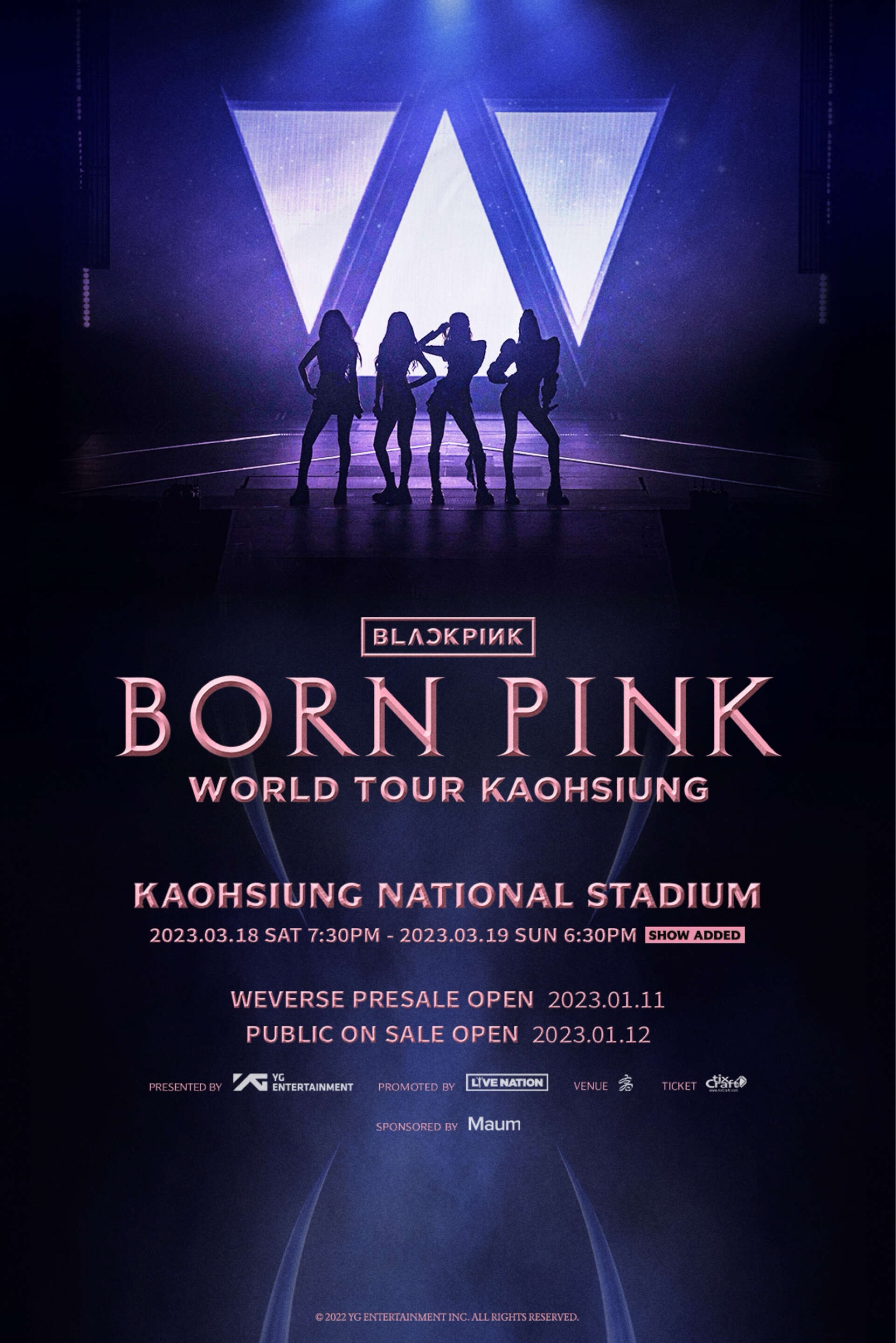 BORN PINK WORLD TOUR KAOHSIUNG