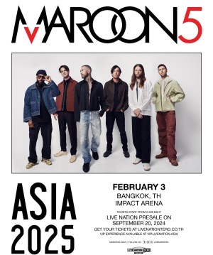 Maroon 5 Asia 2025