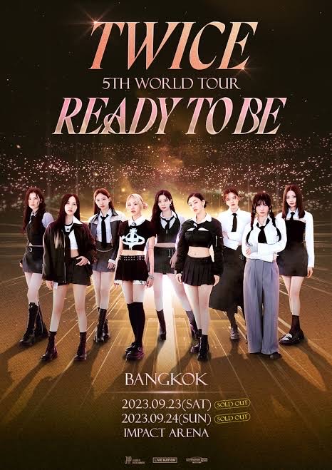 TWICE 5TH WORLD TOUR ‘READY TO BE’ in BANGKOK