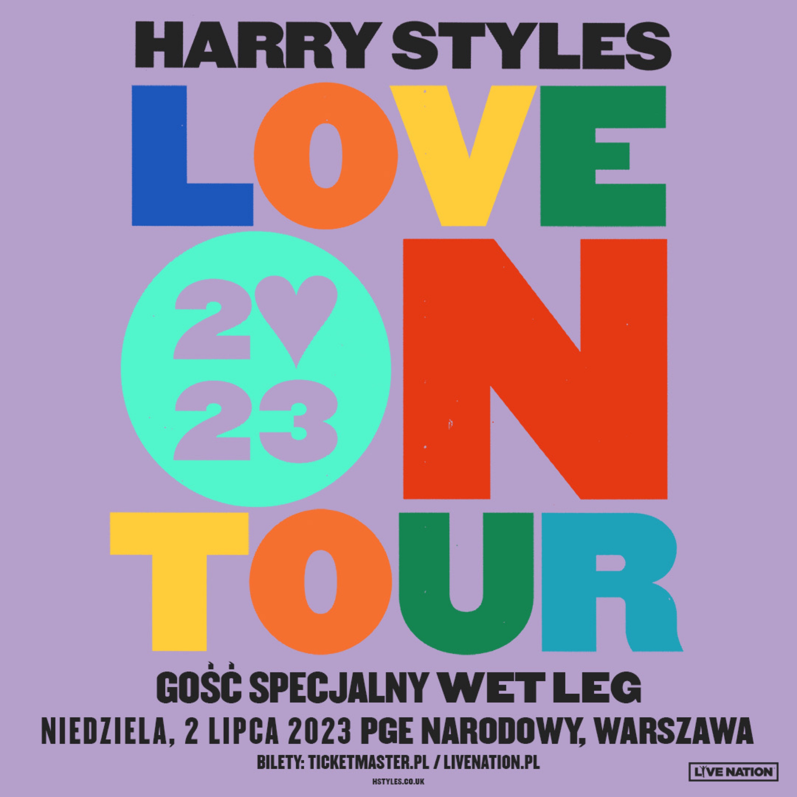 Harry Styles 'Love On Tour' in Warsaw