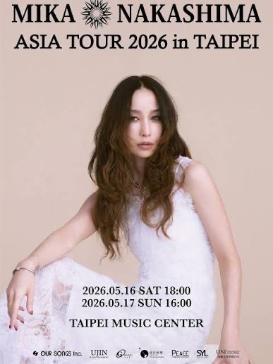 MIKA NAKASHIMA ASIA TOUR 2026 in TAIPEI