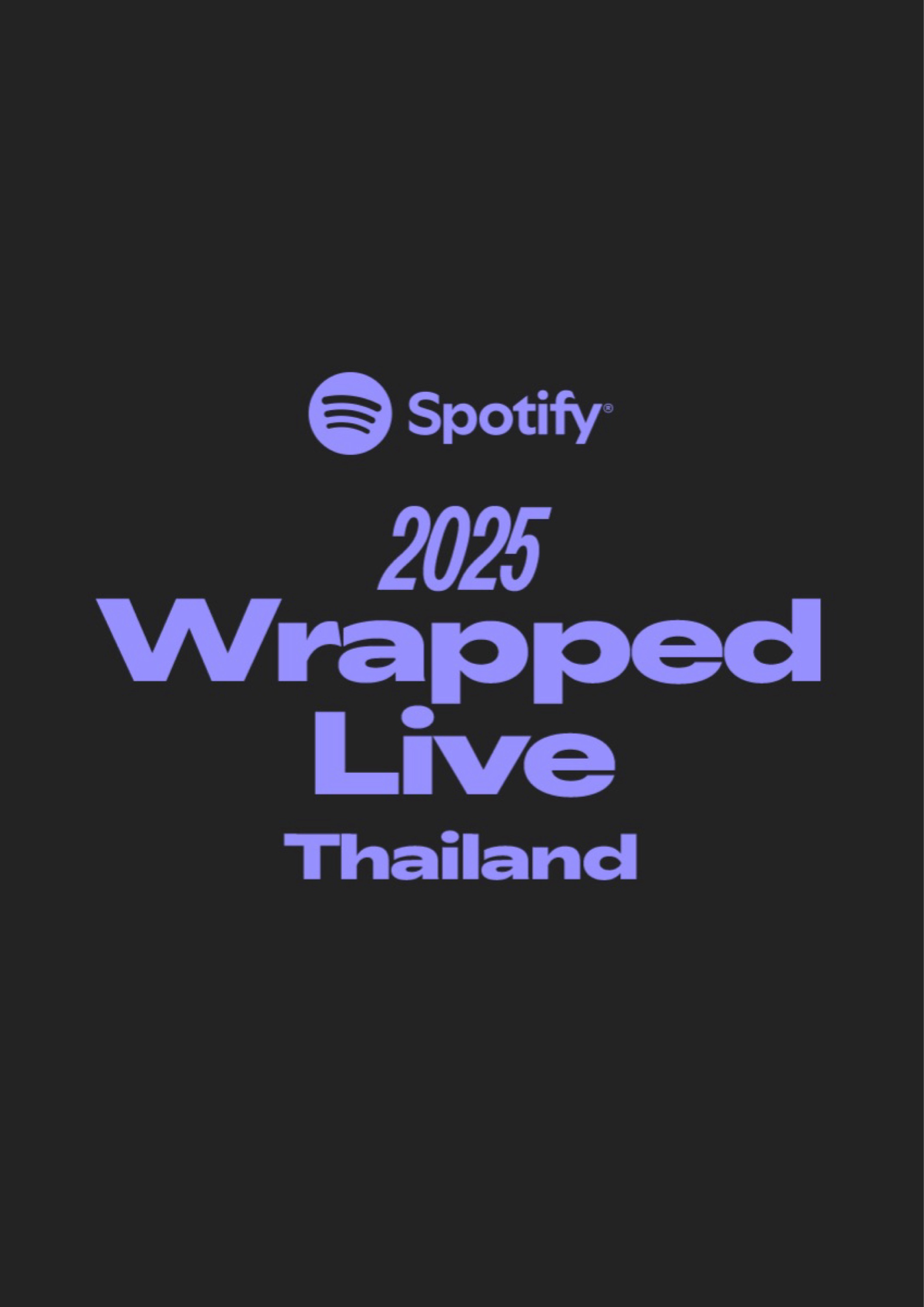 2025 Spotify Wrapped Live Thailand