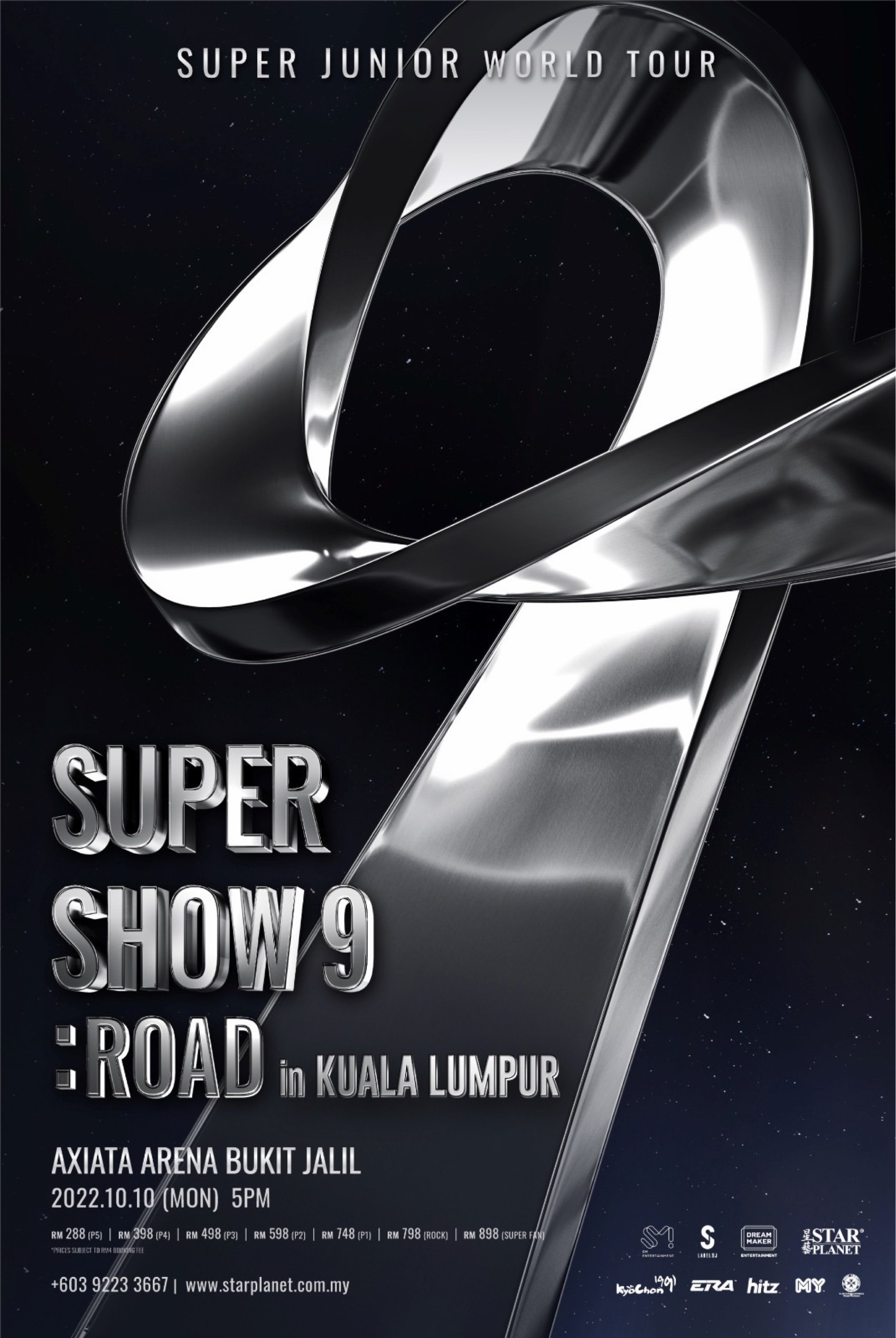 Super Junior World Tour Super Show 9 in Kuala Lumpur