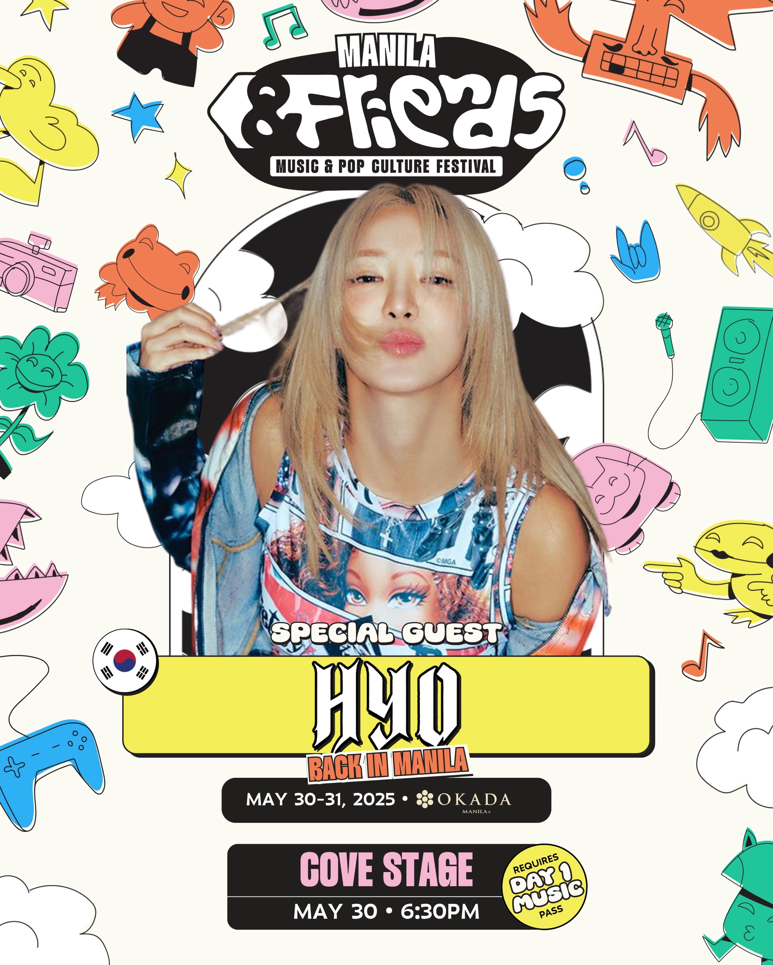 &Friends Music & Pop Culture Festival in Manila