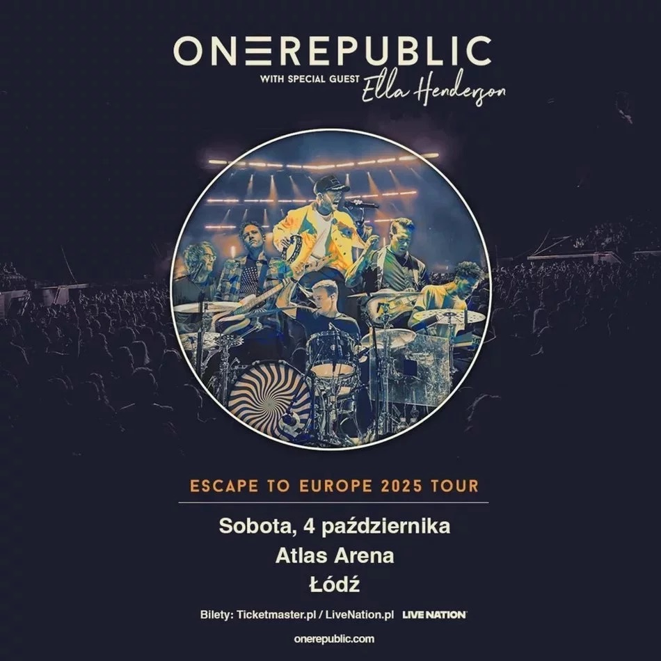 OneRepublic 'Escape To Europe' Tour in Lodz