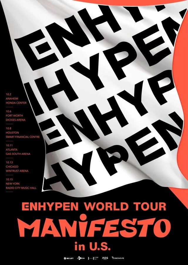 ENHYPEN WORLD TOUR 'MANIFESTO' IN US
