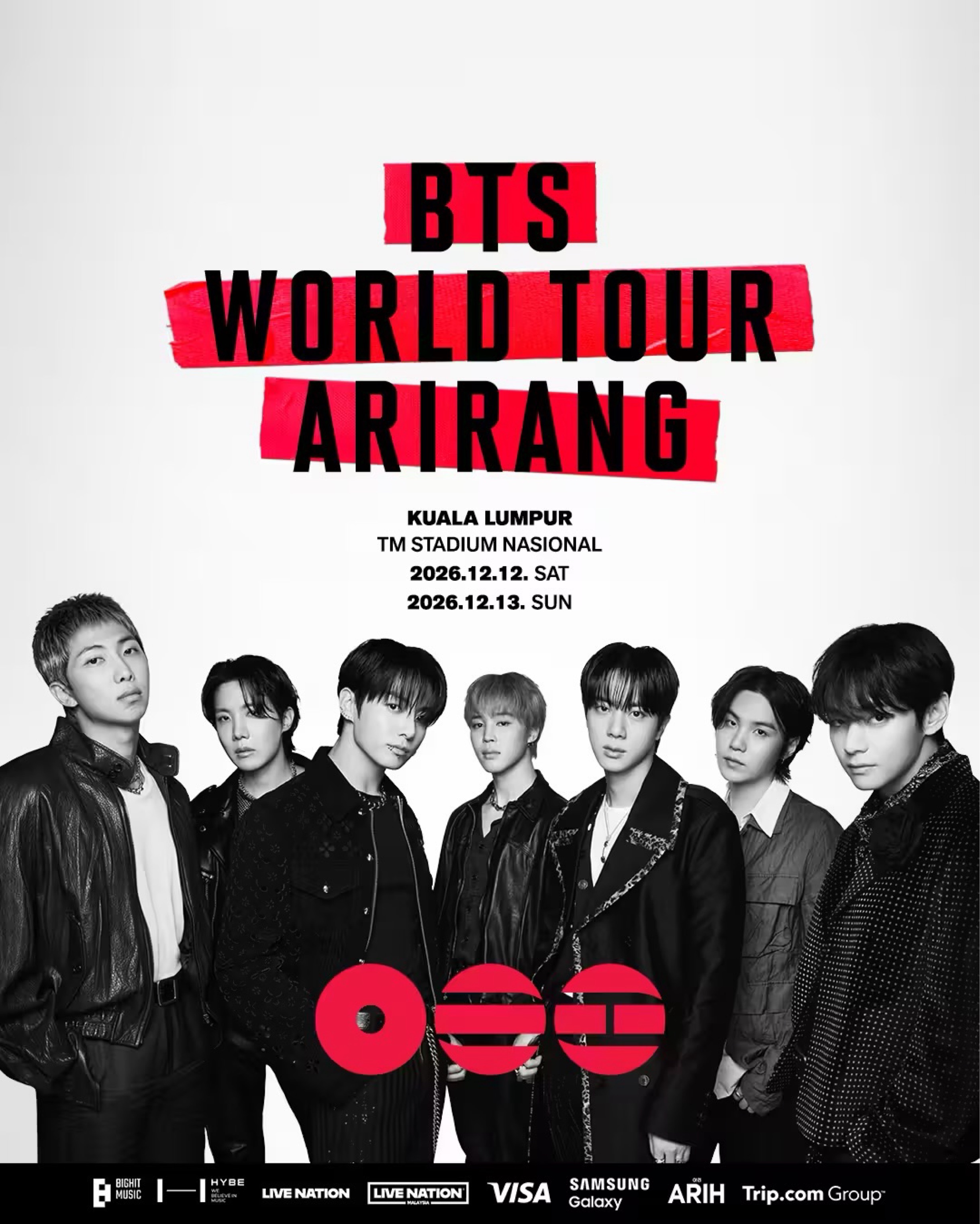 BTS WORLD TOUR ARIRANG IN KUALA LUMPUR