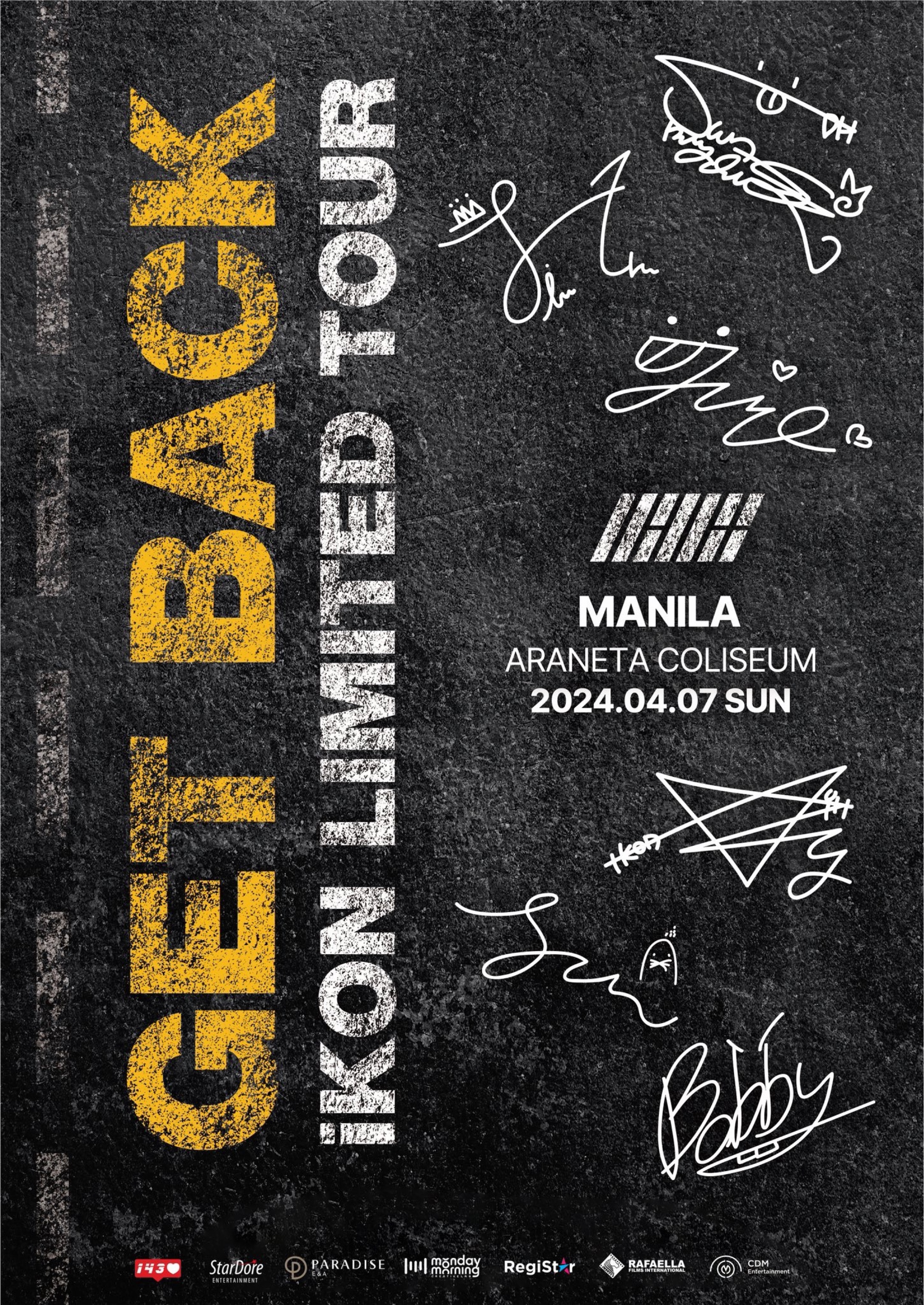 iKON LIMITED TOUR - “GET BACK” in Manila
