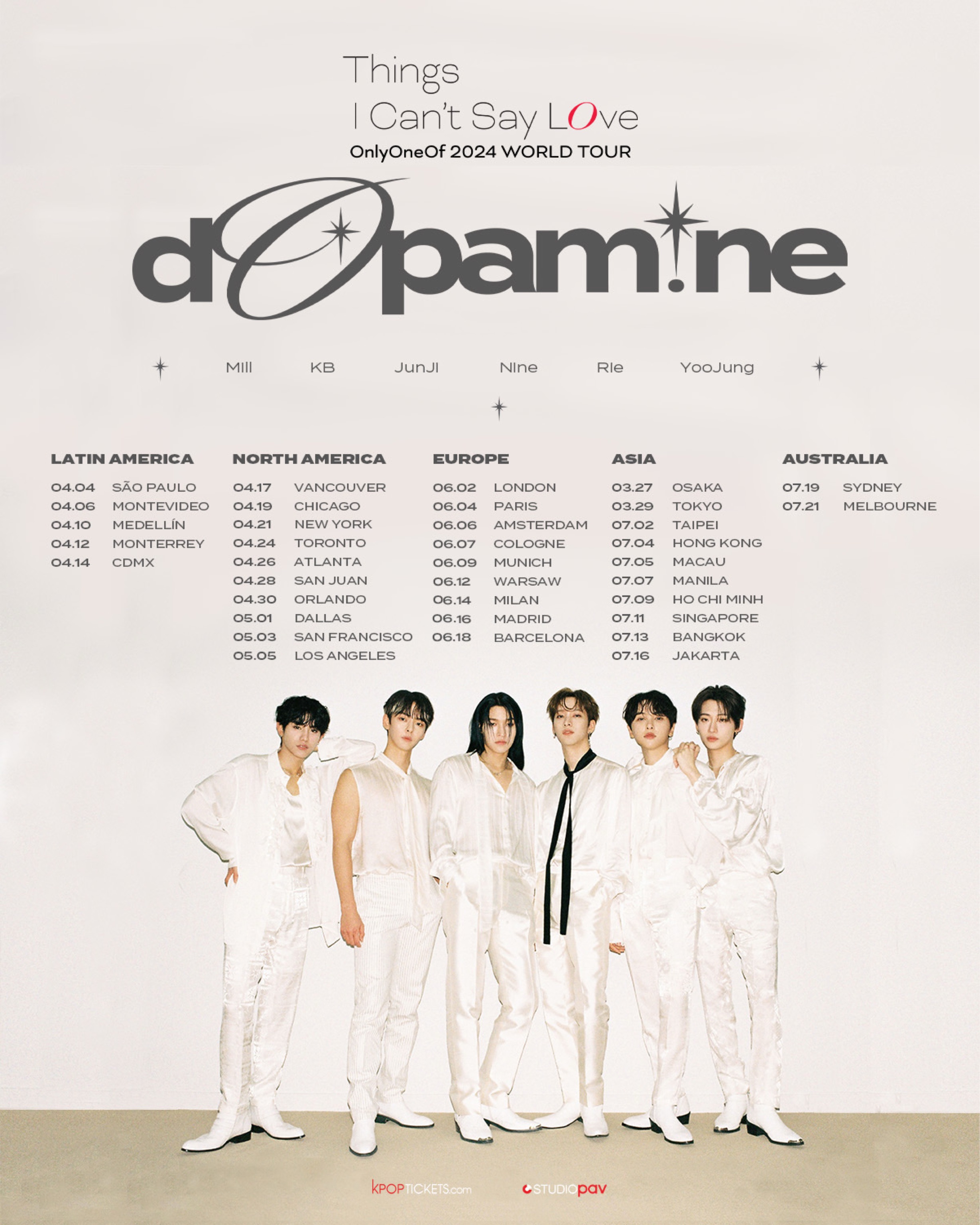 OnlyOneOf 2024 World Tour - dOpamine