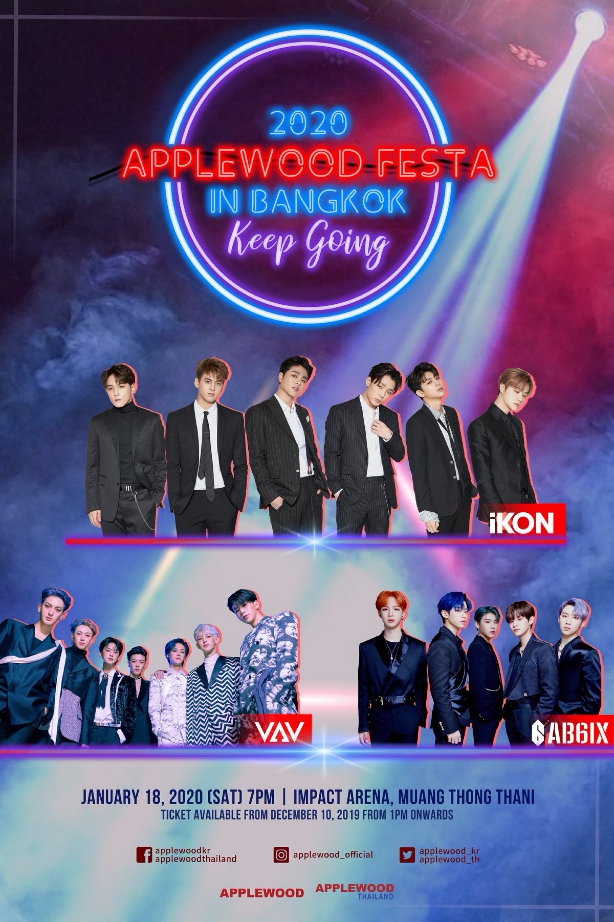 2020 APPLEWOOD FESTA IN BANGKOK