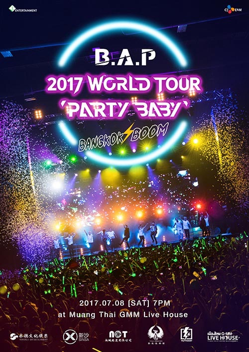 B.A.P 2017 World Tour Party Baby | Bangkok Boom