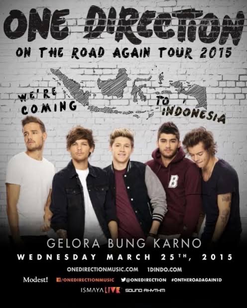 One Direction On The Road Again Tour 2015