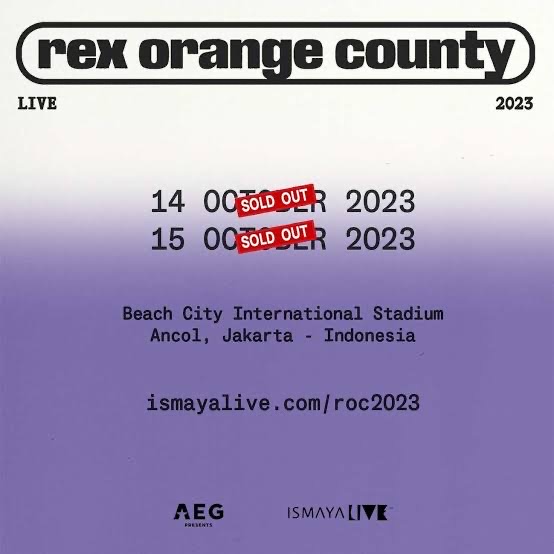 REX ORANGE COUNTY LIVE IN JAKARTA