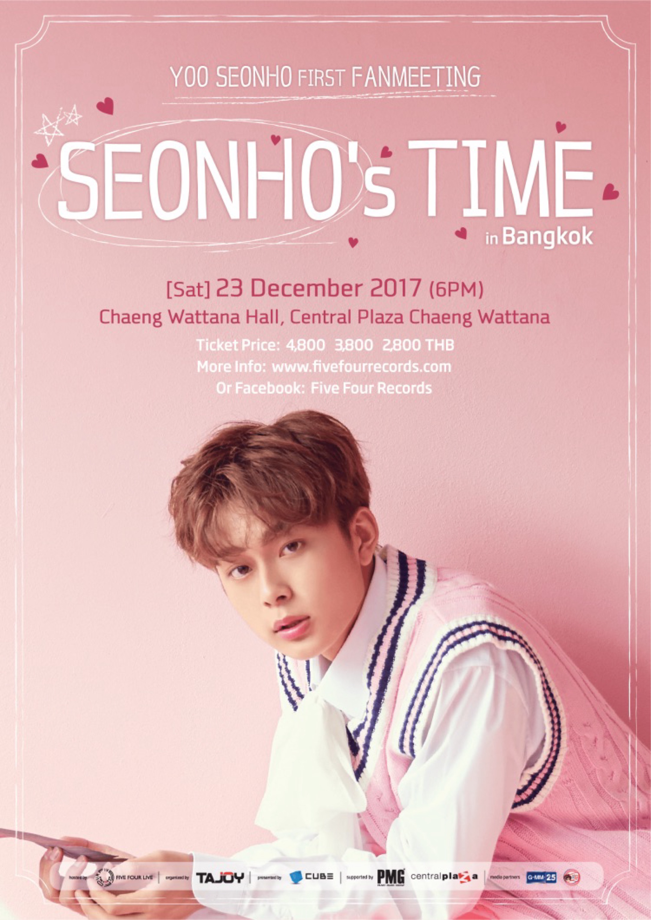 SEONHO’s TIME in BANGKOK YOON SEONHO 1st Fanmeeting
