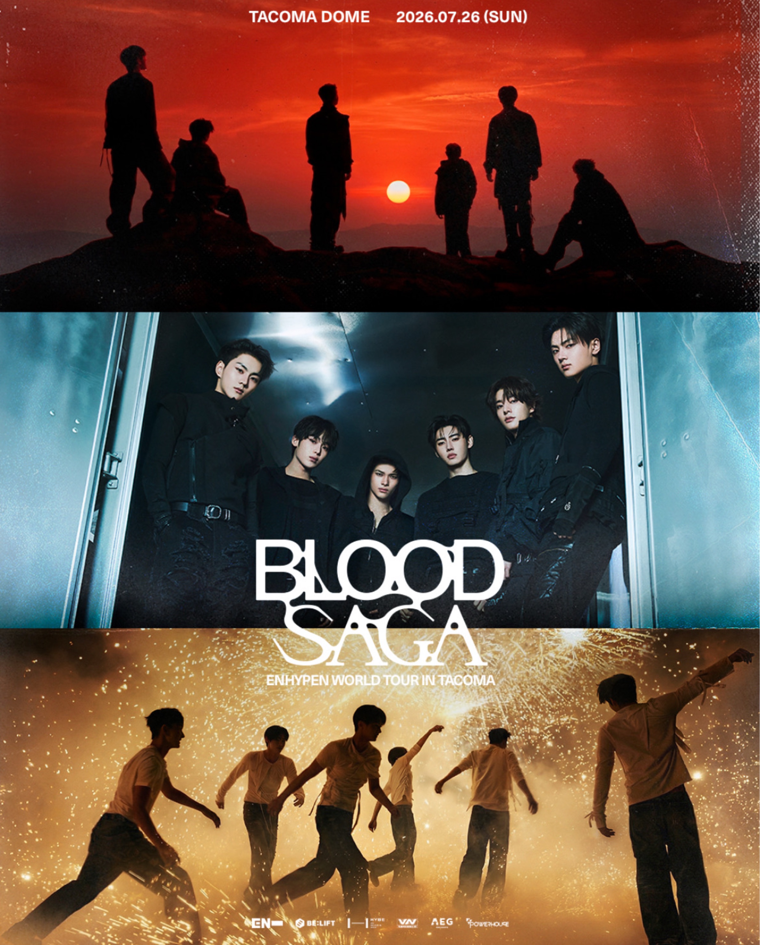 ENHYPEN WORLD TOUR “BLOOD SAGA” IN TACOMA
