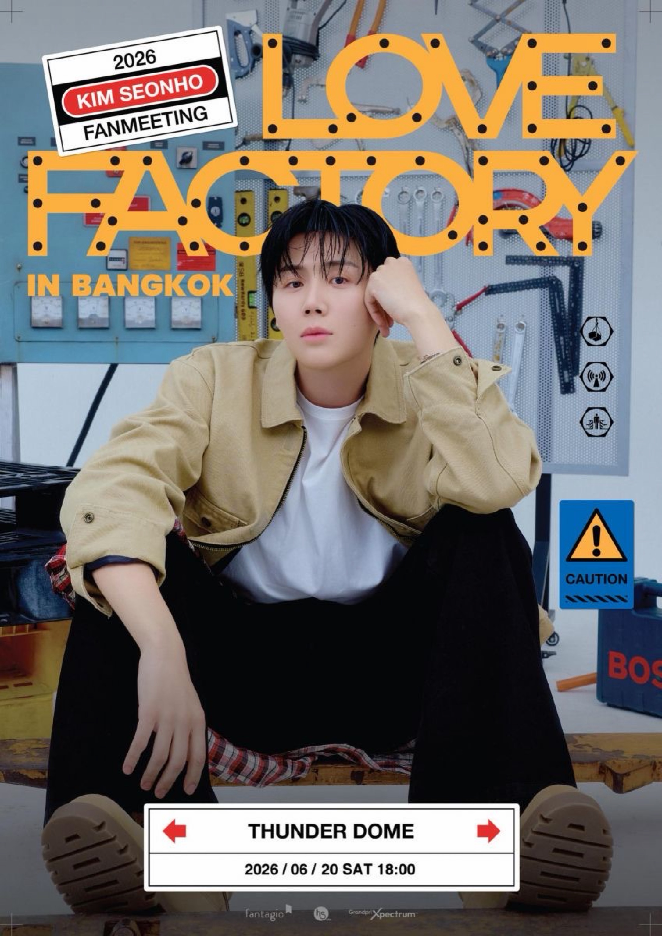 2026 KIM SEONHO《LOVE FACTORY》IN Bangkok