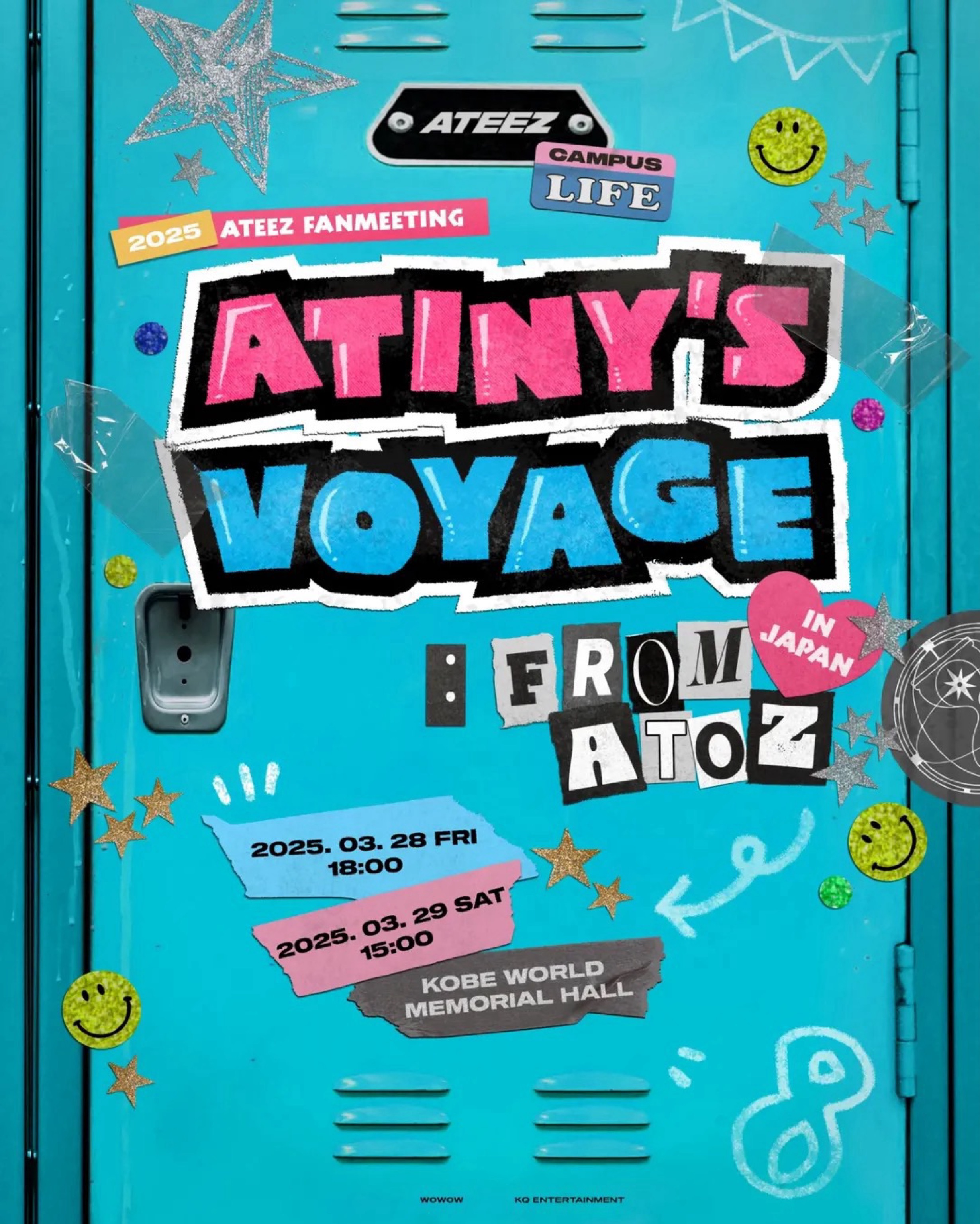 ATEEZ 2025 FANMEETING < ATINY'S VOYAGE : FROM A TO Z > IN JAPAN