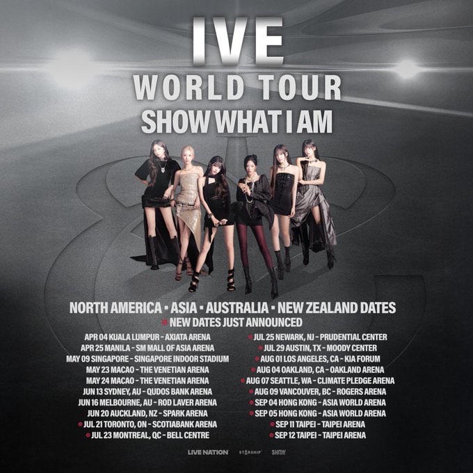 IVE WORLD TOUR <SHOW WHAT I AM> IN TORONTO
