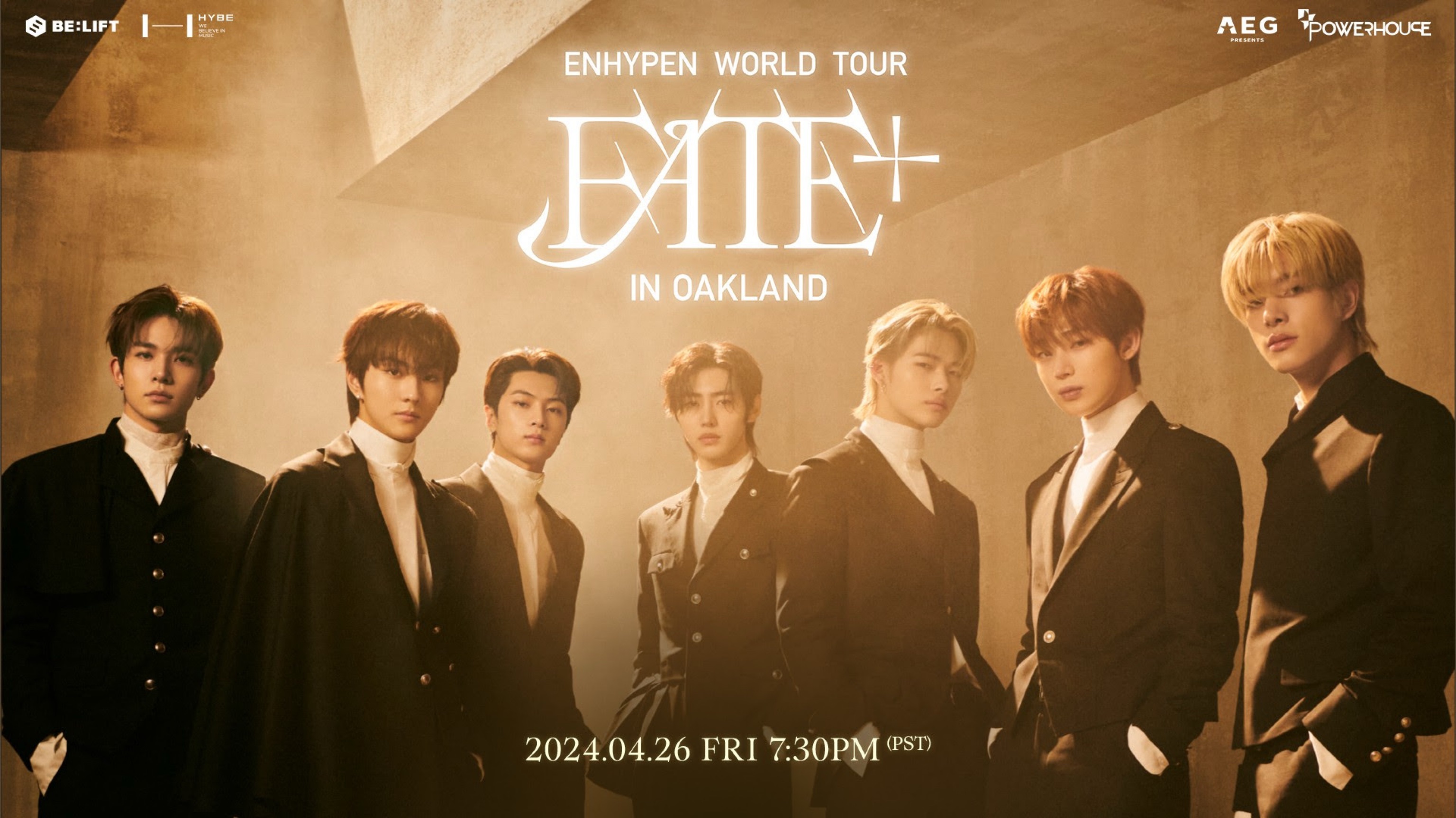 ENHYPEN WORLD TOUR ‘FATE PLUS’ IN US
