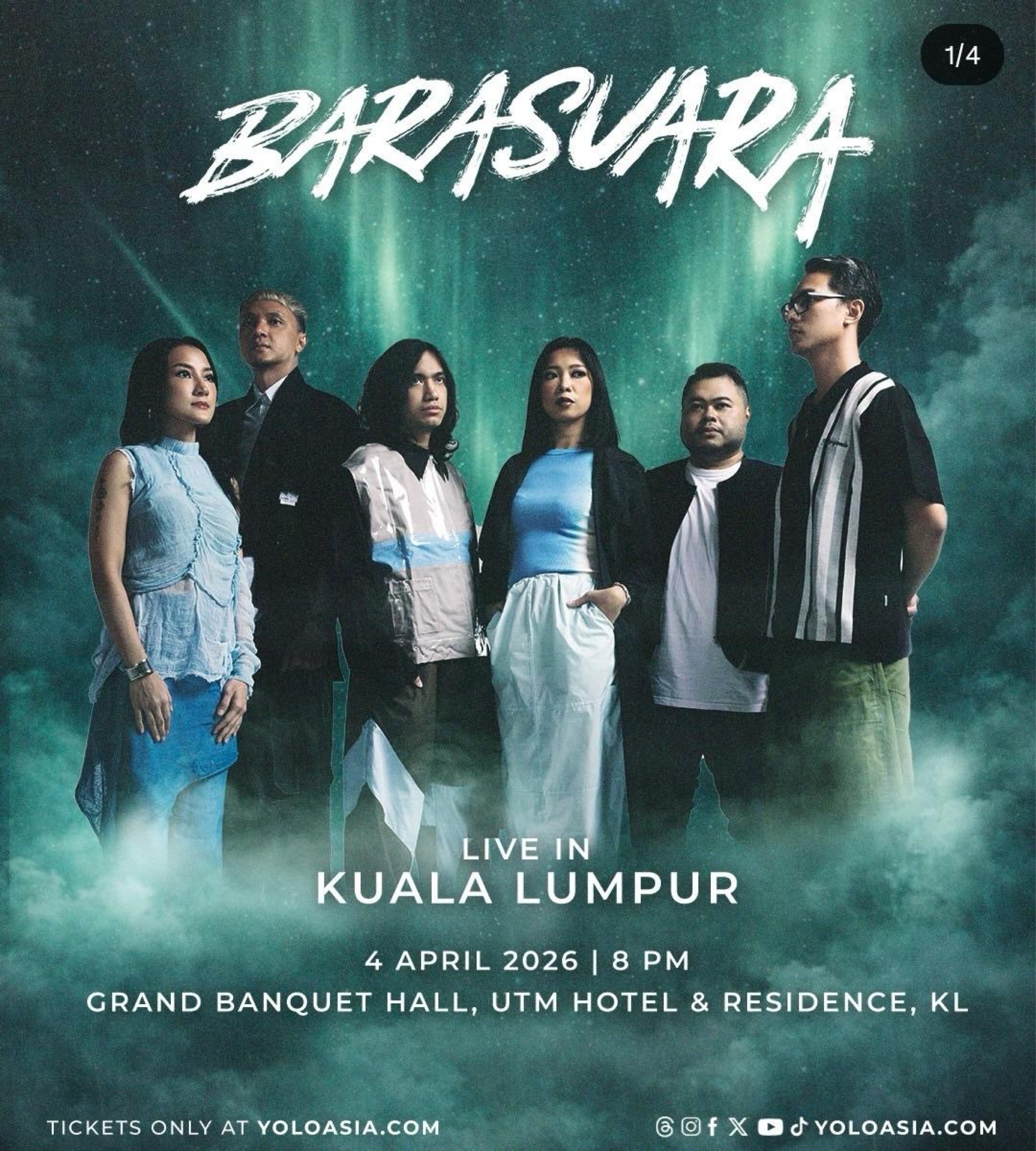 Barasuara Live in Kuala Lumpur