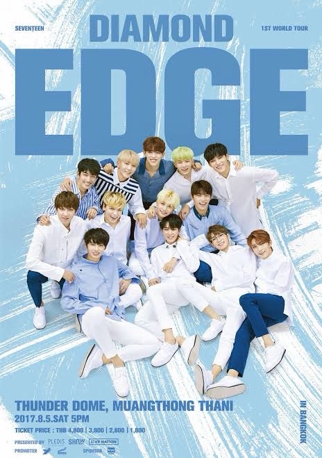 2017 SEVENTEEN 1ST WORLD TOUR “DIAMOND EDGE” IN BANGKOK
