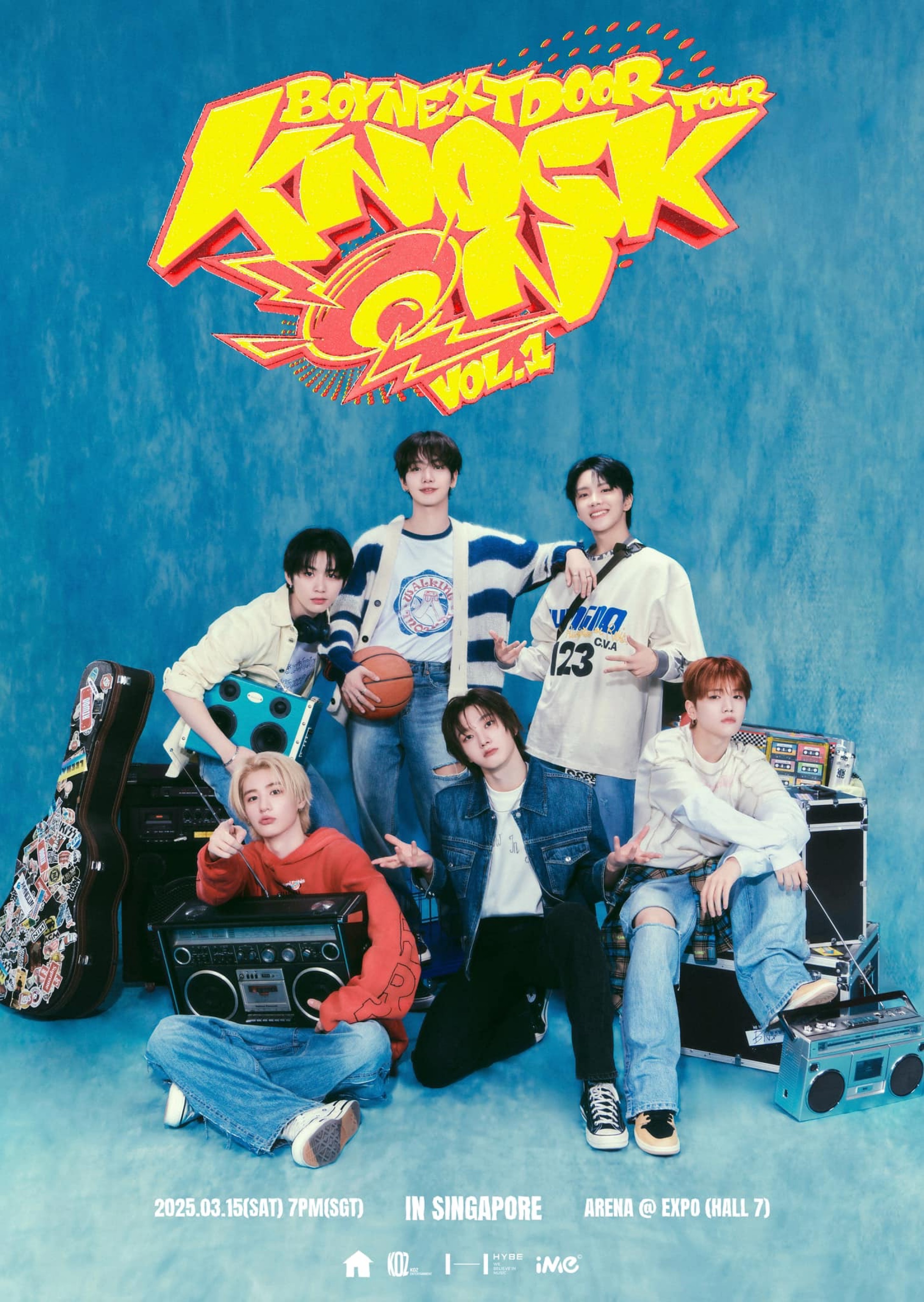 BOYNEXTDOOR TOUR 'KNOCK ON Vol.1' IN SINGAPORE