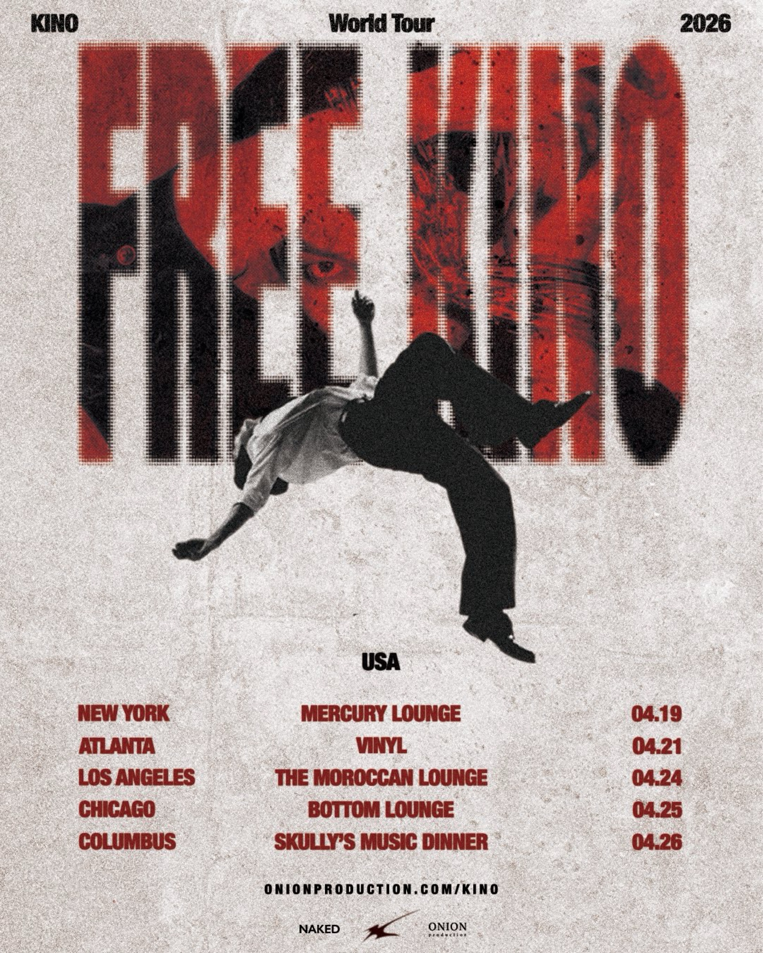 KINO World Tour <FREE KINO> in USA