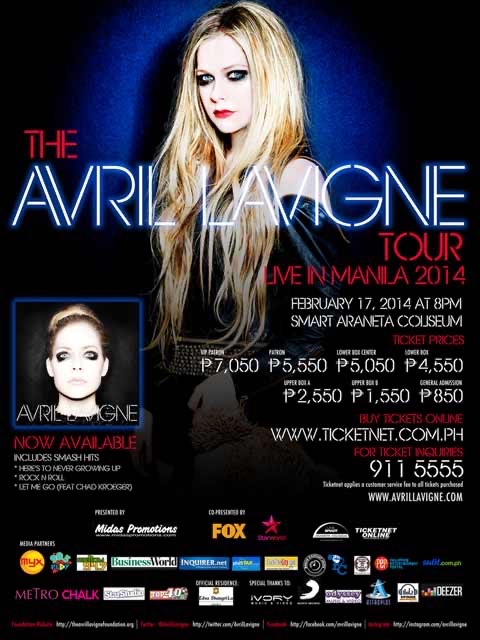 The Avril Lavigne Tour