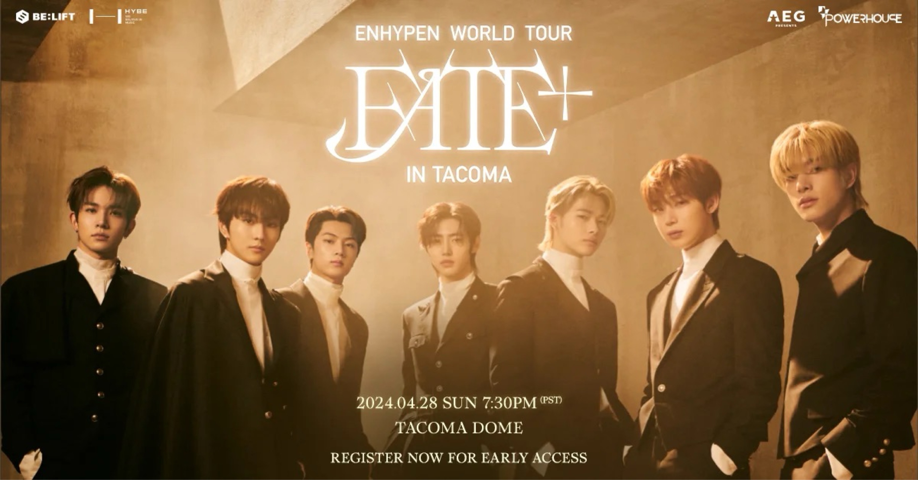ENHYPEN ‘FATE PLUS’ IN TACOMA