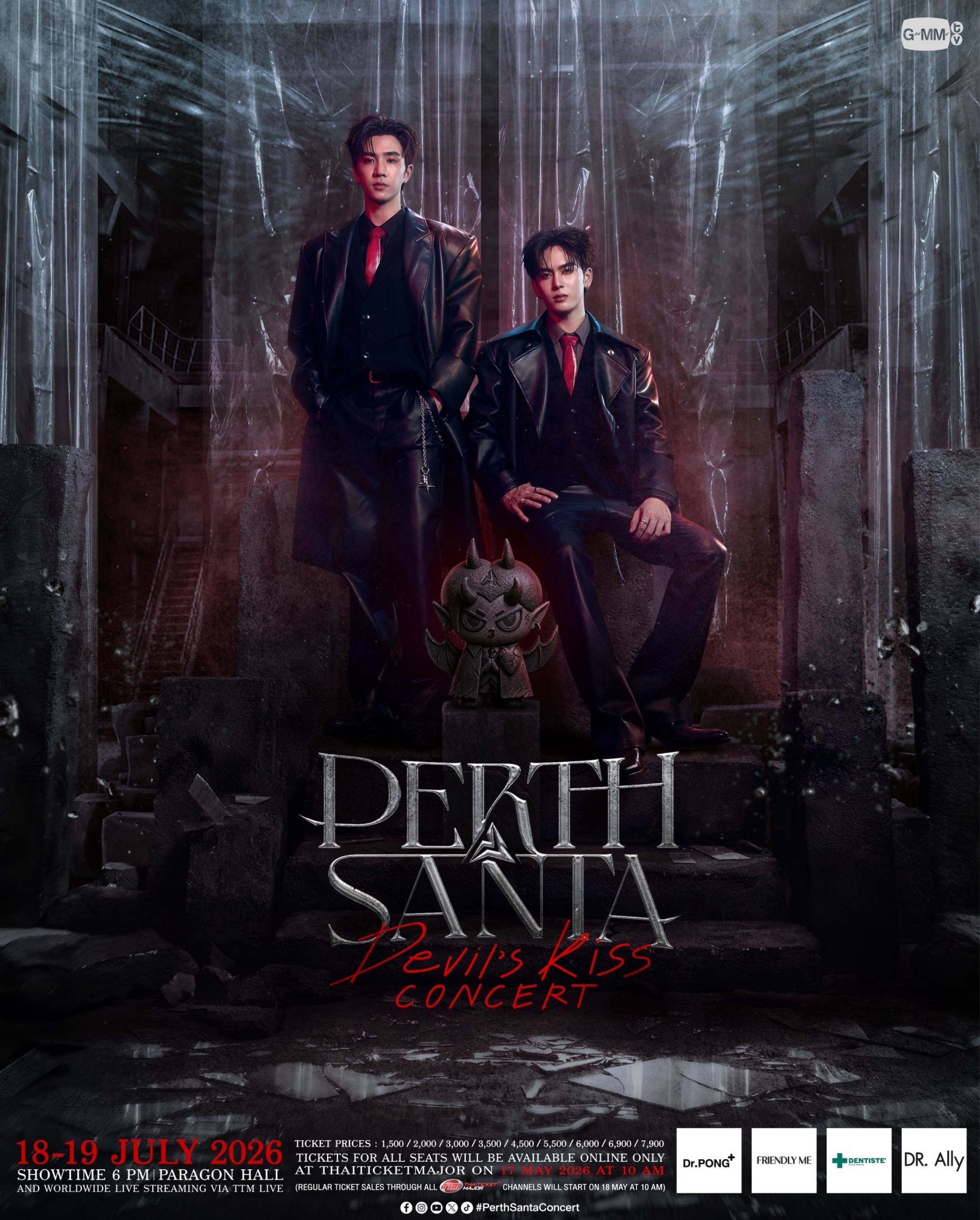 PERTH SANTA DEVIL'S KISS CONCERT