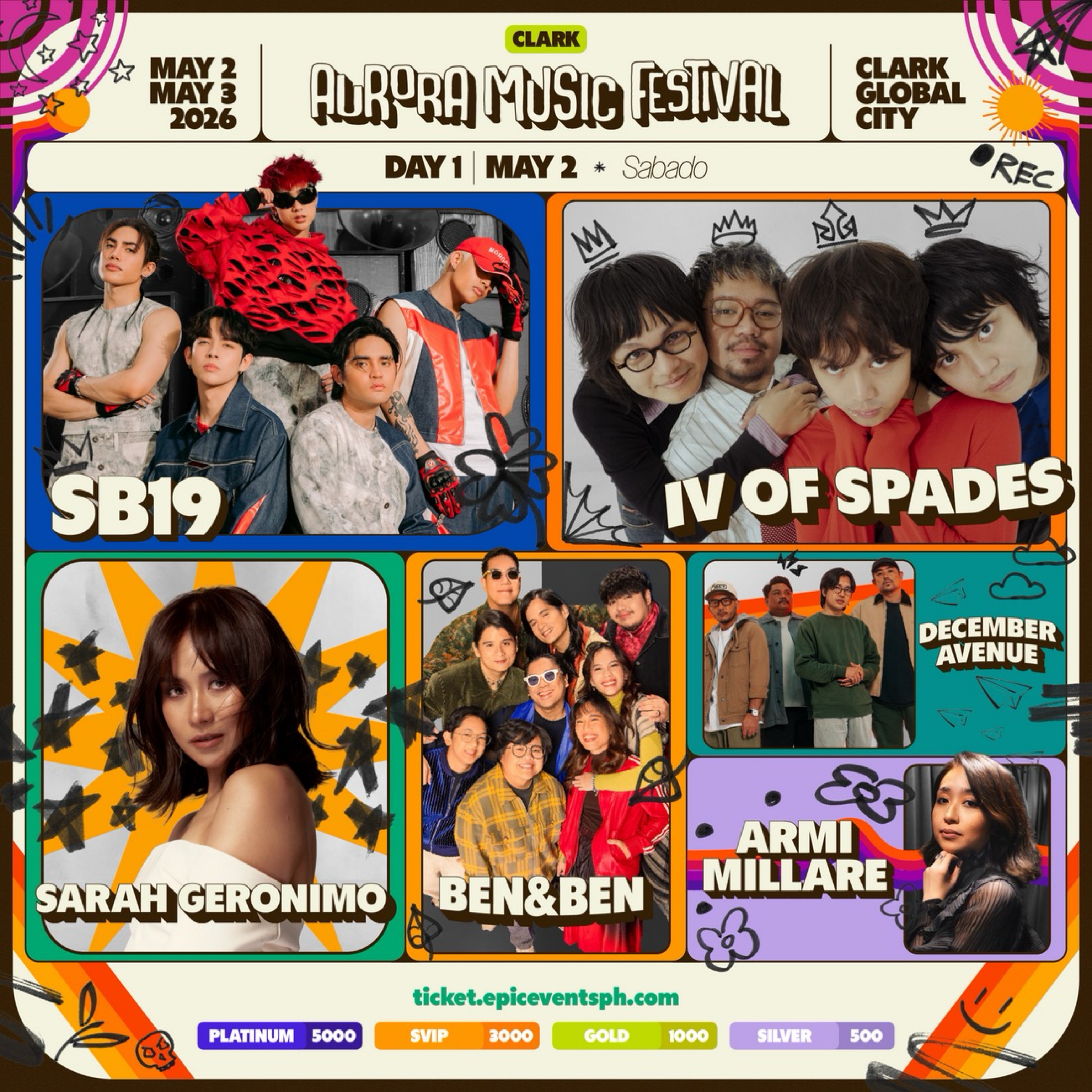 Aurora Music Festival Day 1