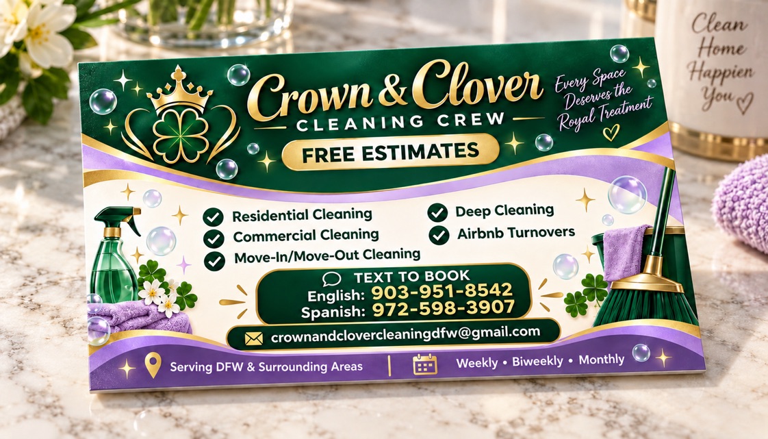 Crown and Clover Cleaning