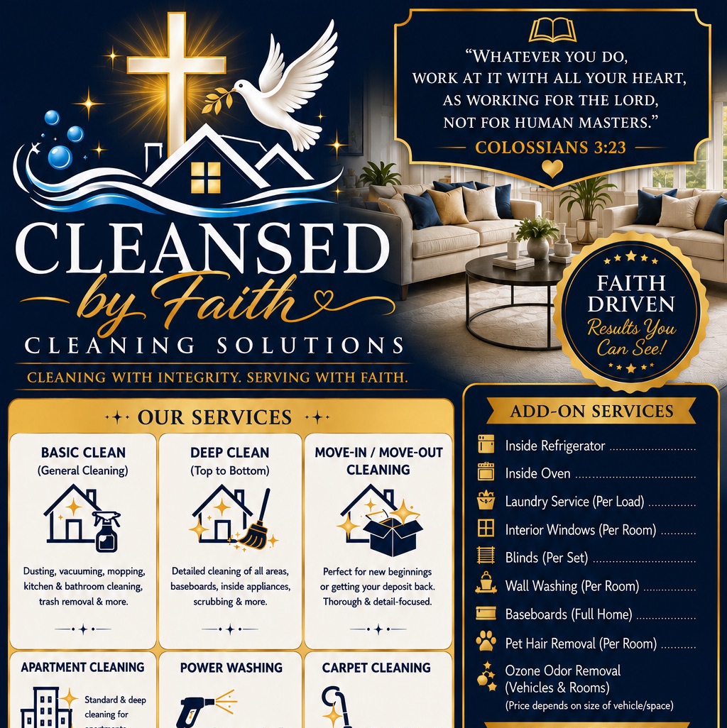 Cleansed by faith