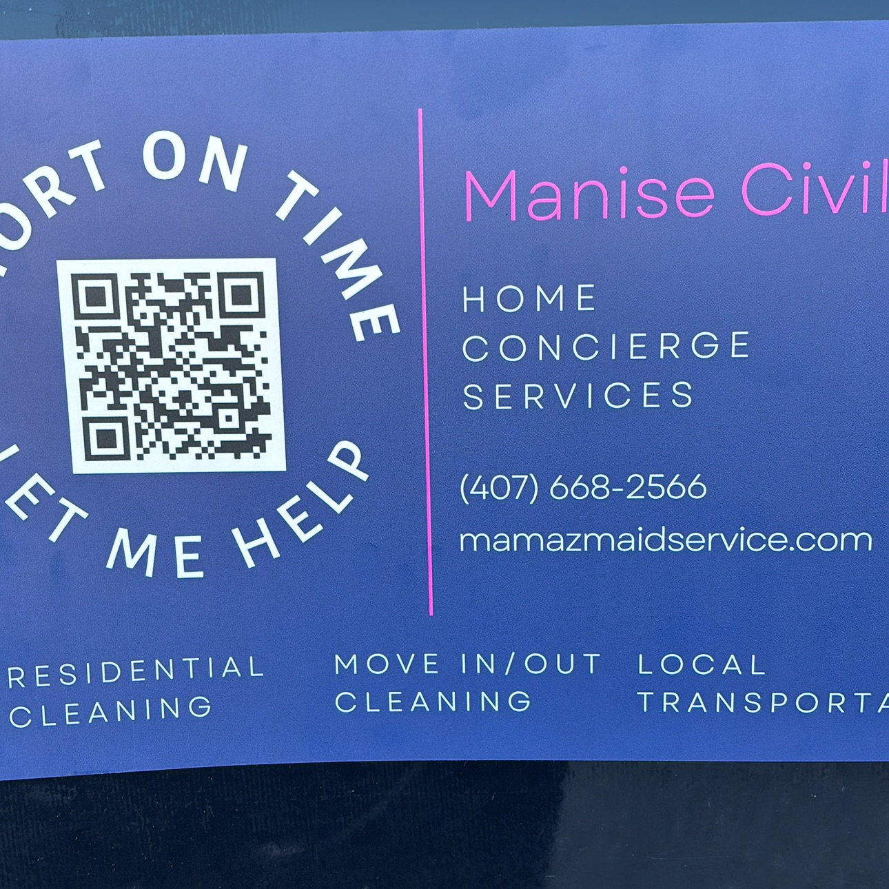 Mamazmaidscleaning services