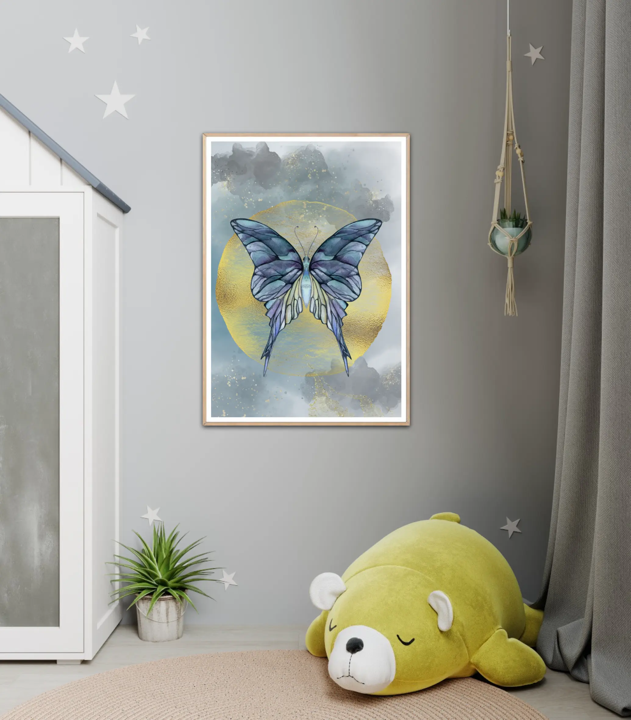 Blue Butterfly 