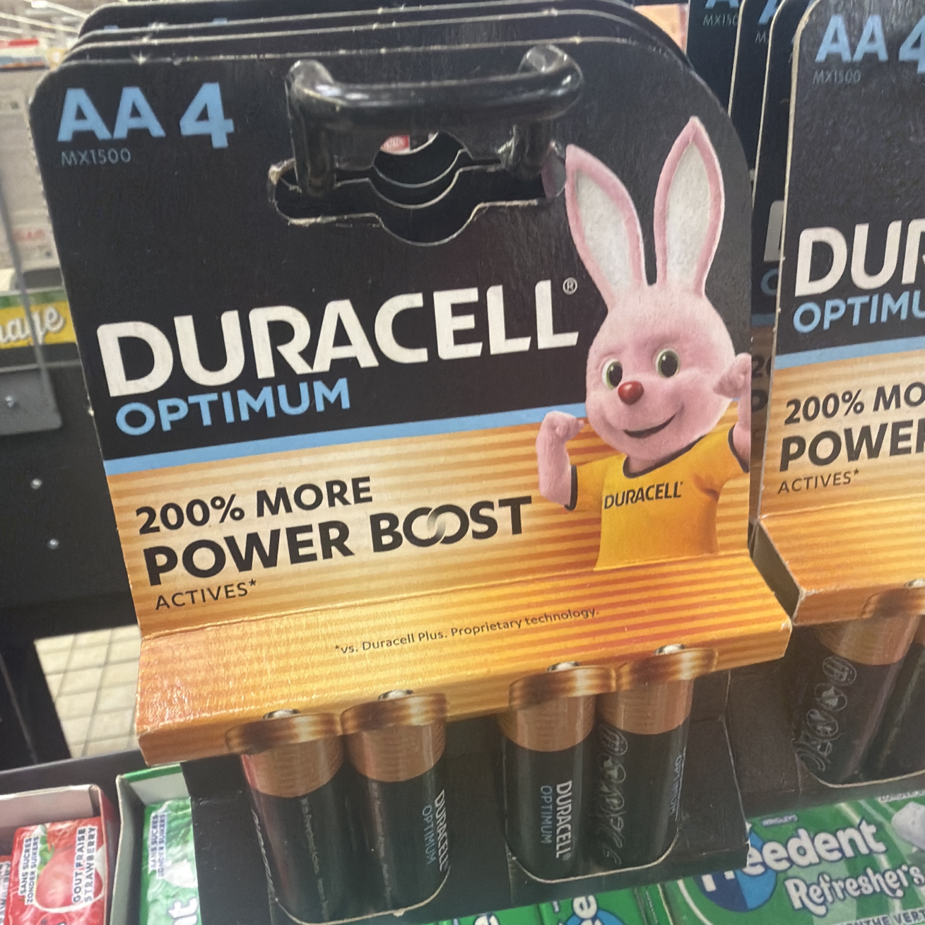 Duracell Optimum AA Batteries - Pack de 4