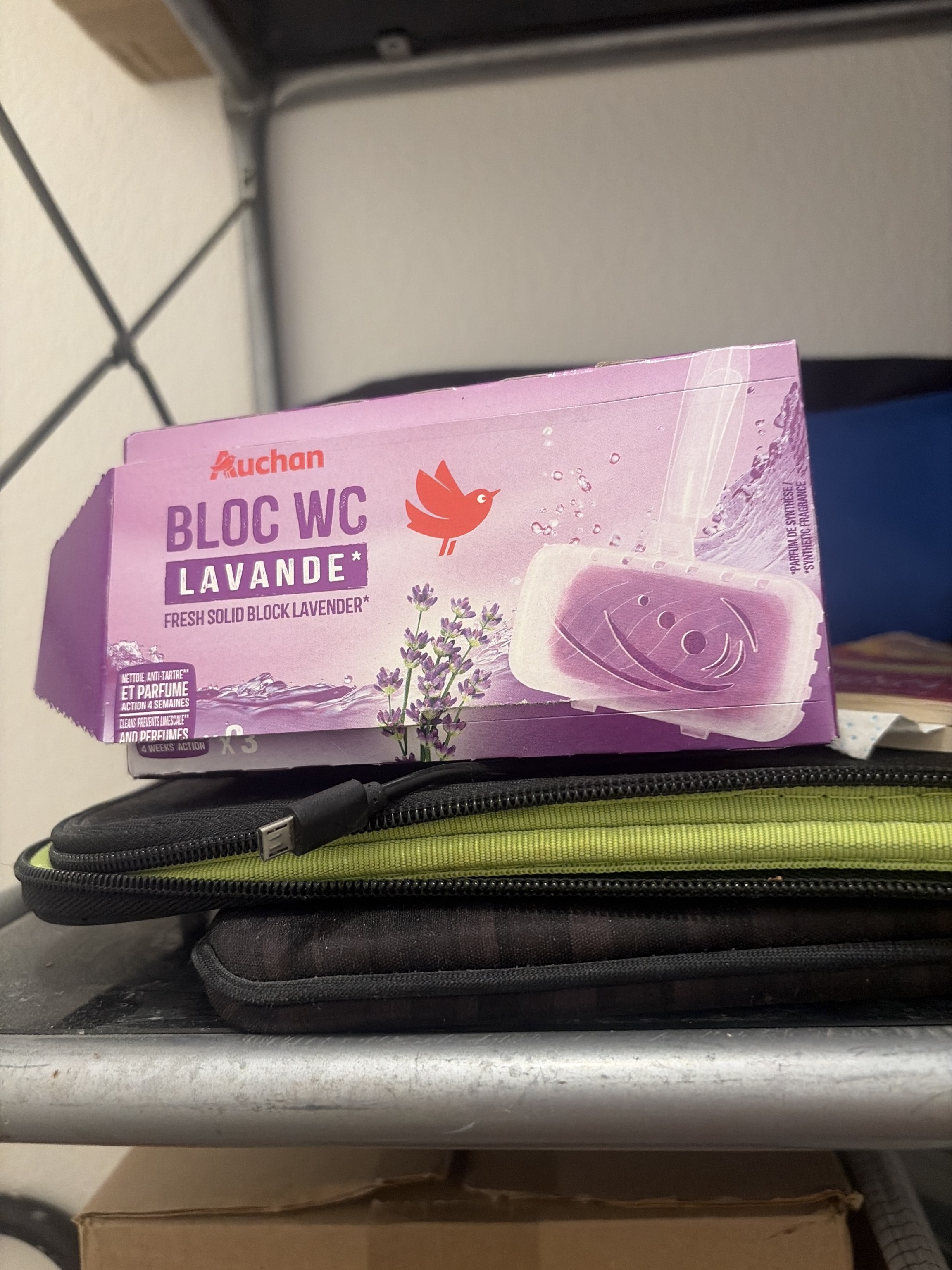 Bloc WC Auchan Lavande X3