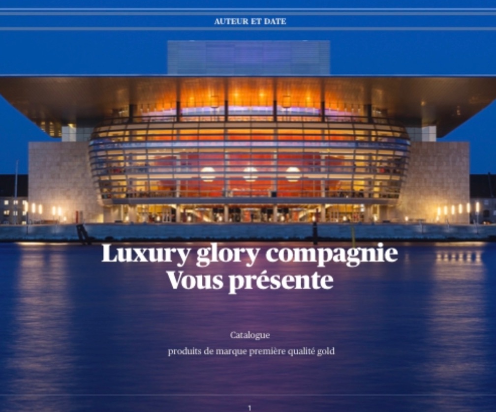 Luxury glory compagnie