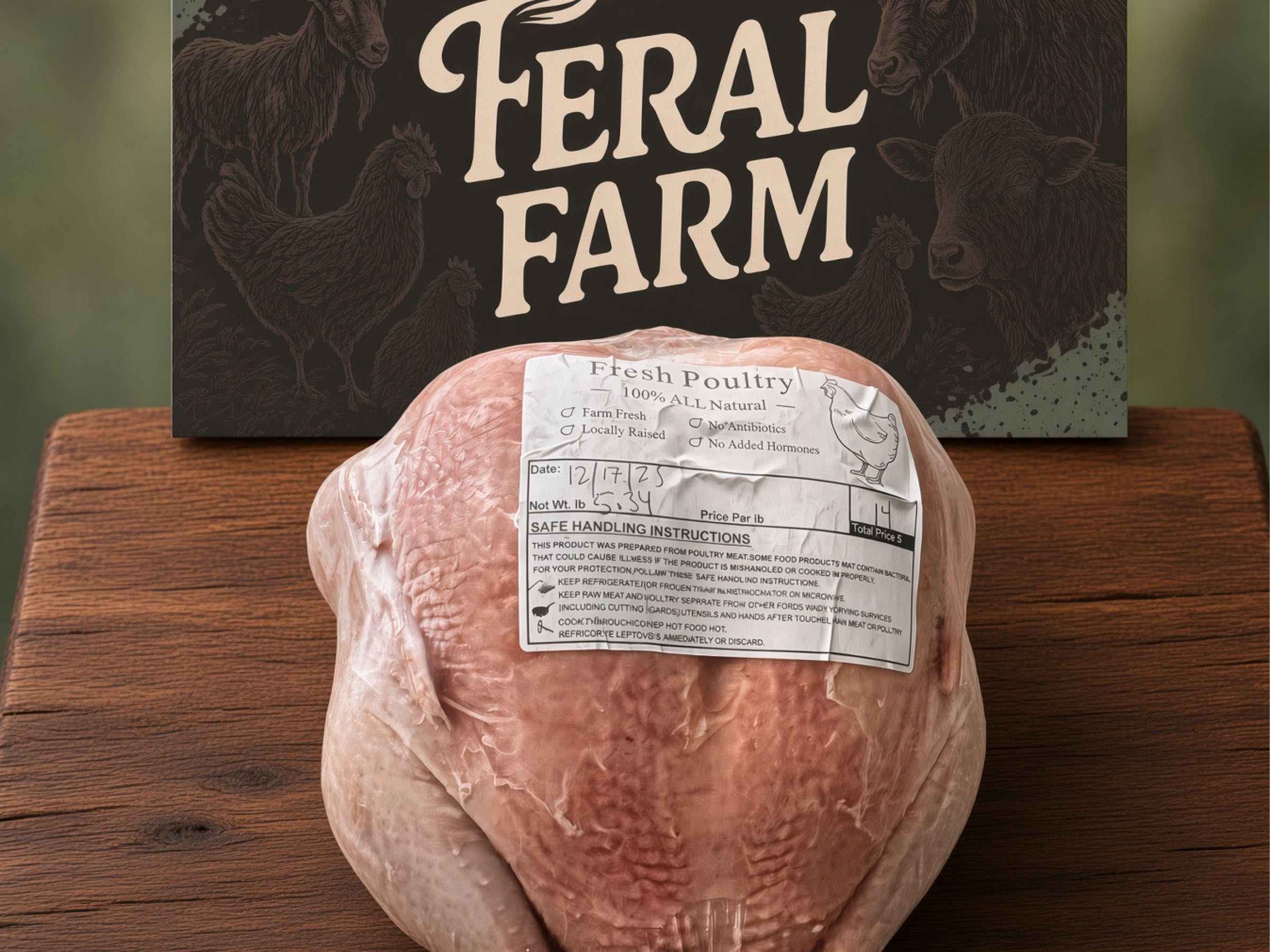 1 Whole Bird - Parted and Packed