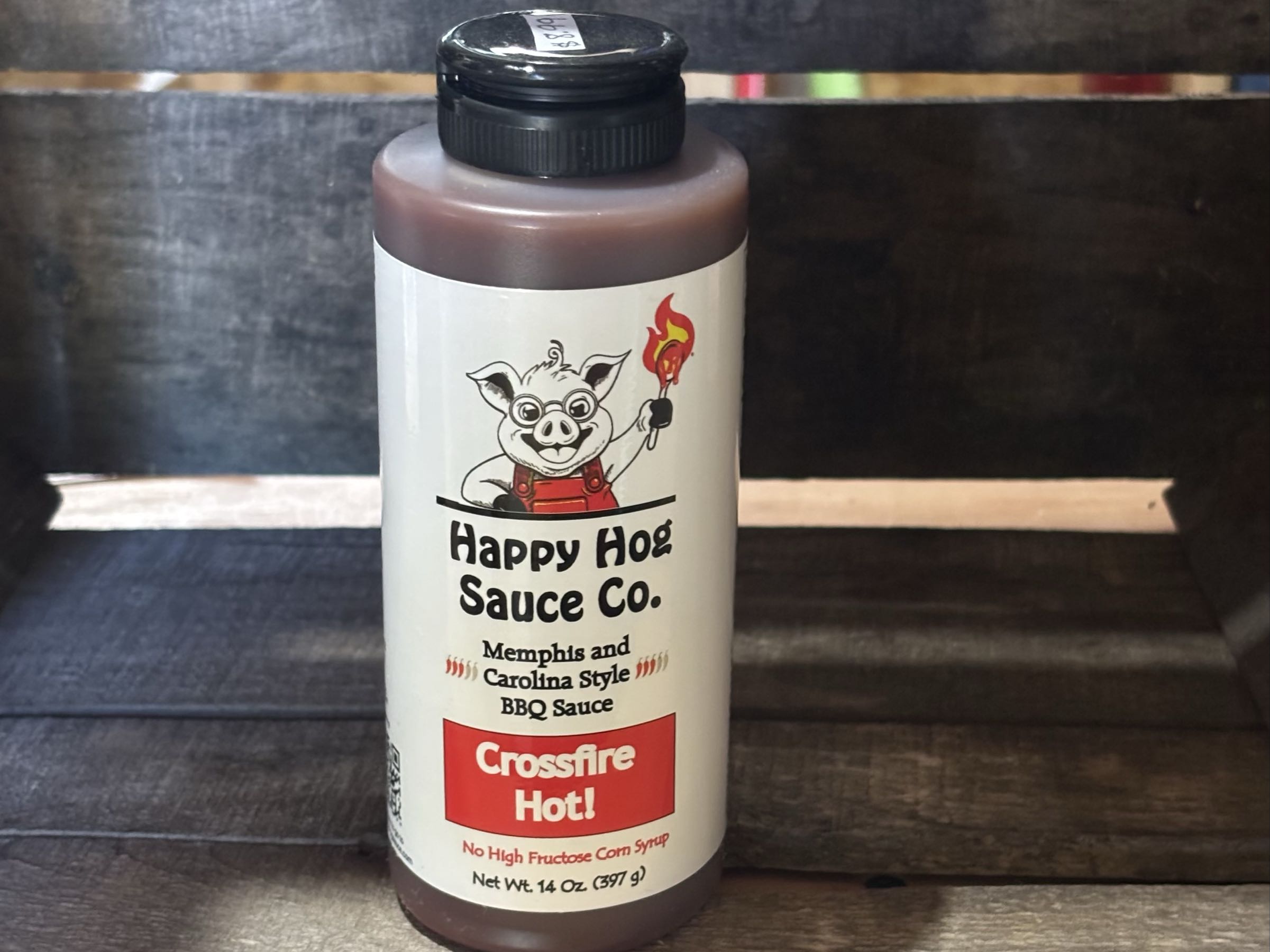 Happy Hog Sauce Co Crossfire Hot BBQ Sauce