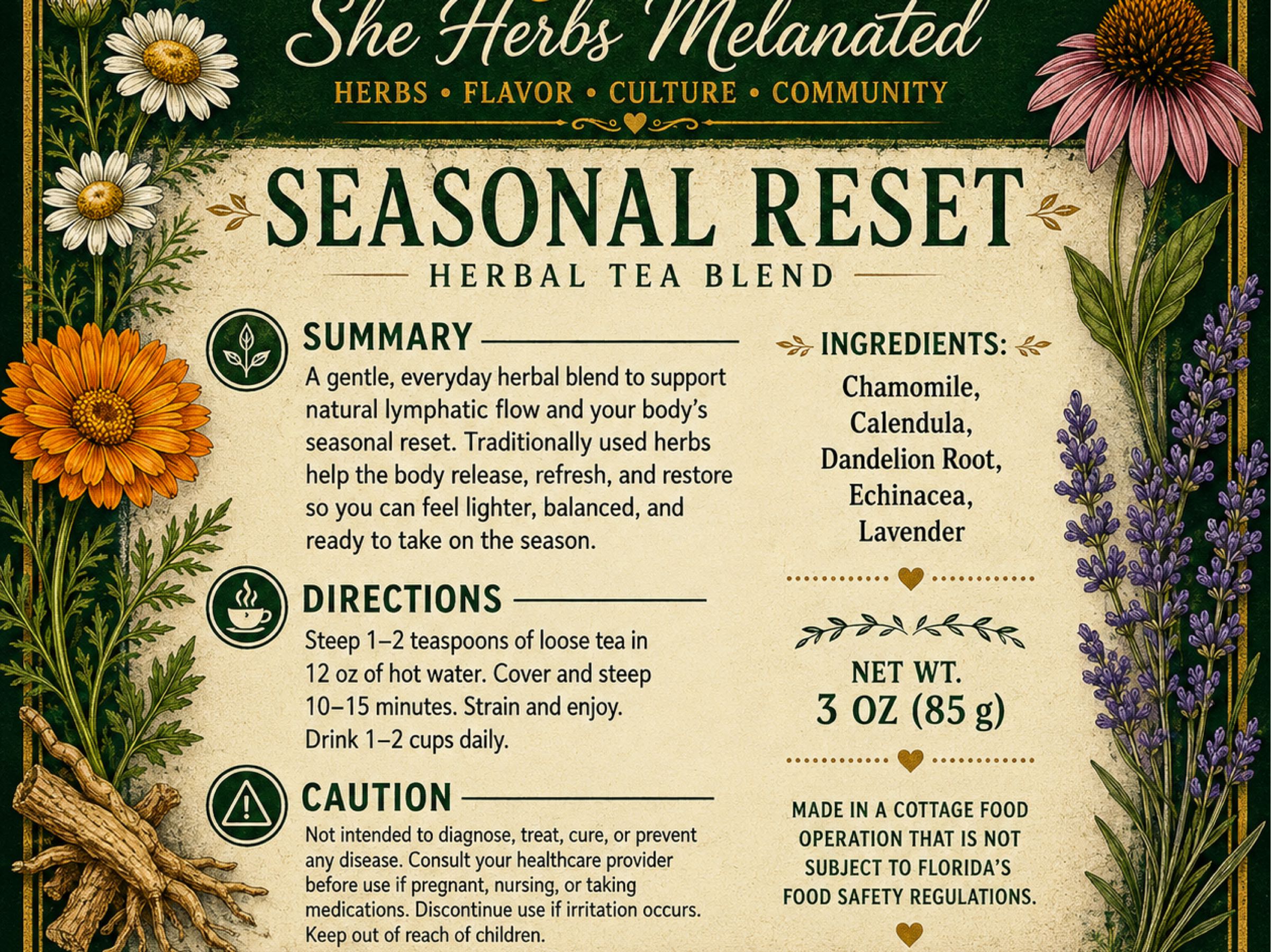 Thumbnail image 2 for Seasonal Reset Herbal Blend
