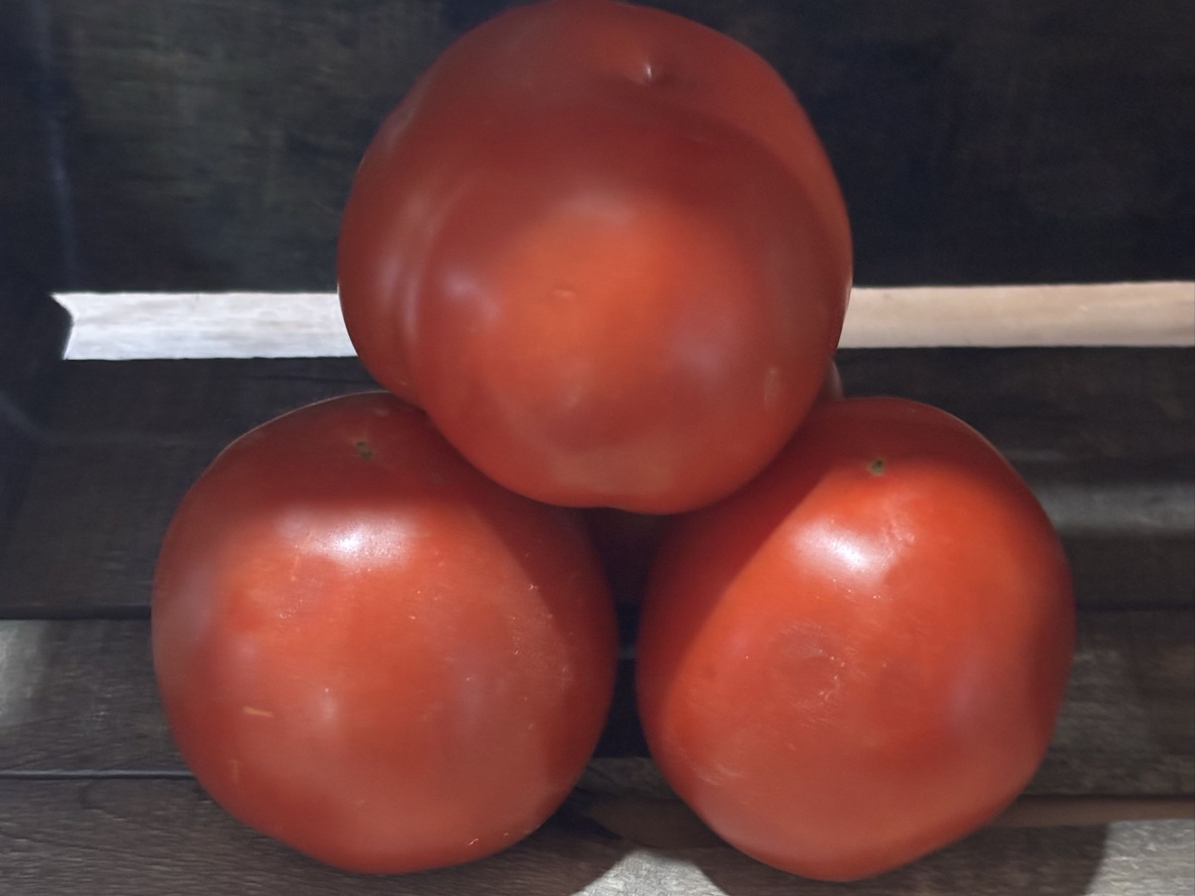 Vine ripe field grown tomatoes 🍅