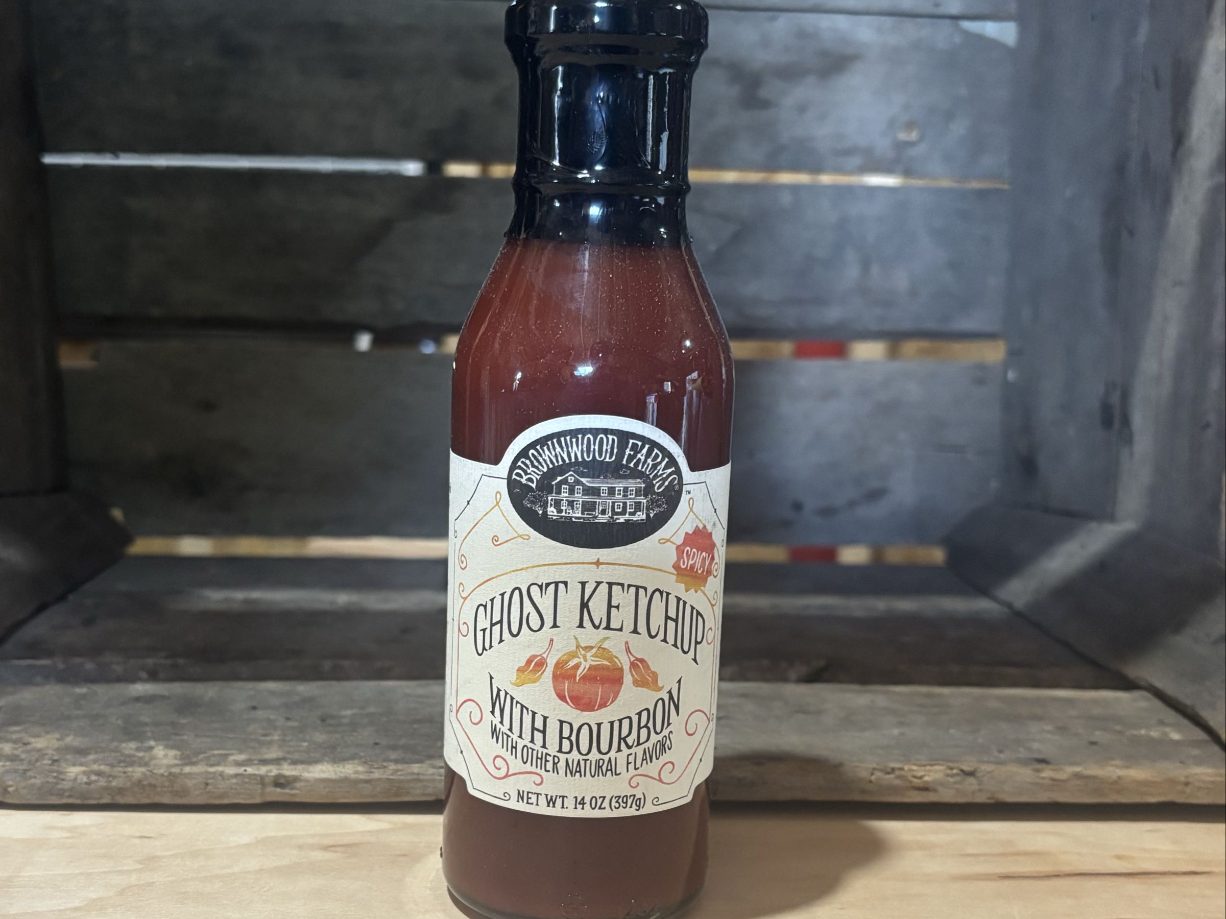 Brownwood Farms Ghost Ketchup with Bourbon
