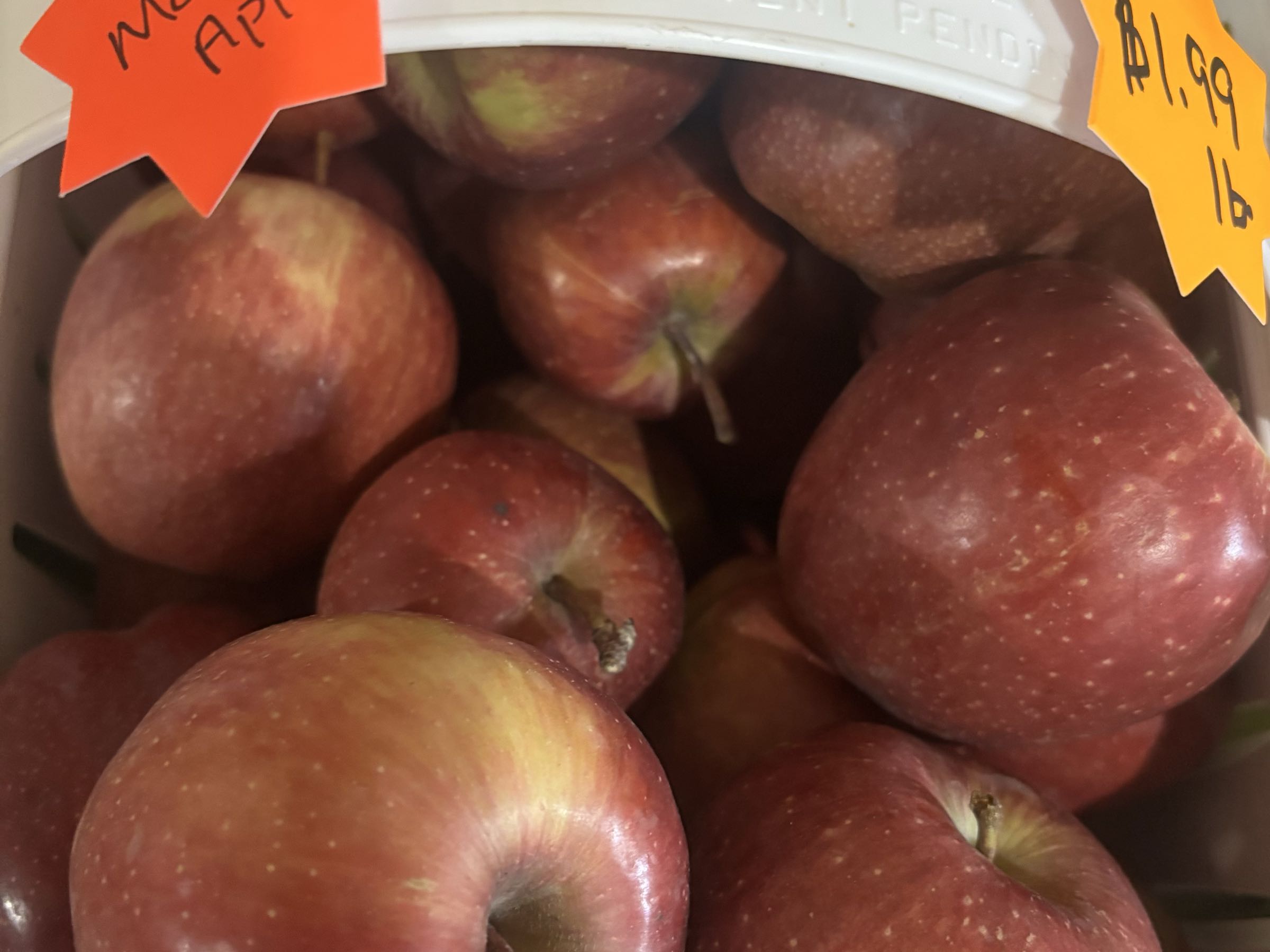 NC Mountain Red Delicious Apples