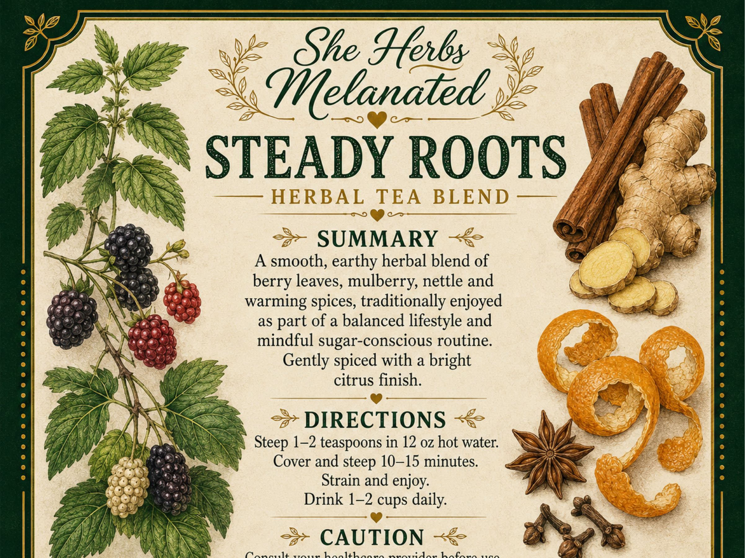 Thumbnail image 2 for Steady Roots Herbal Blend