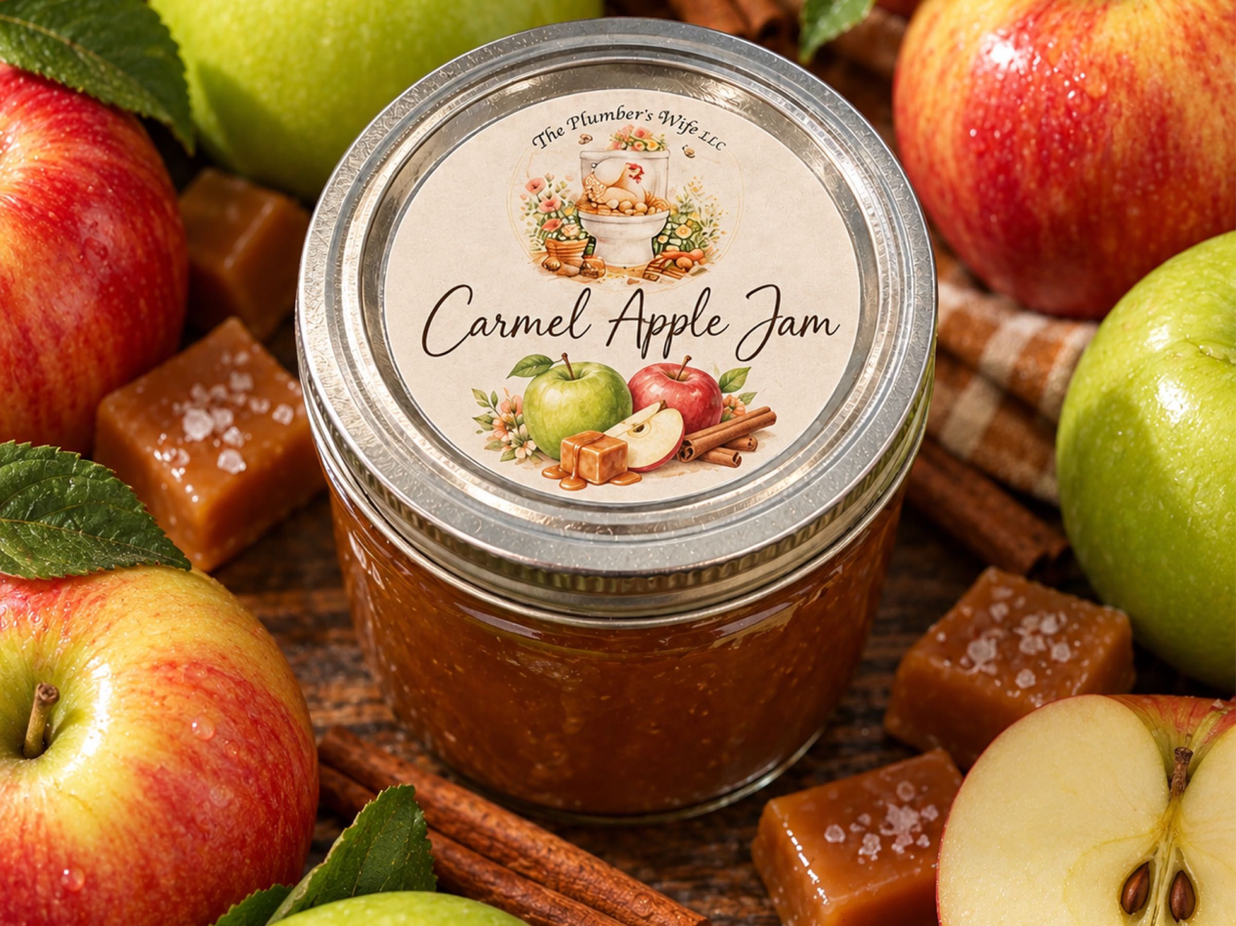 Thumbnail image 1 for Organic Caramel Apple Jam